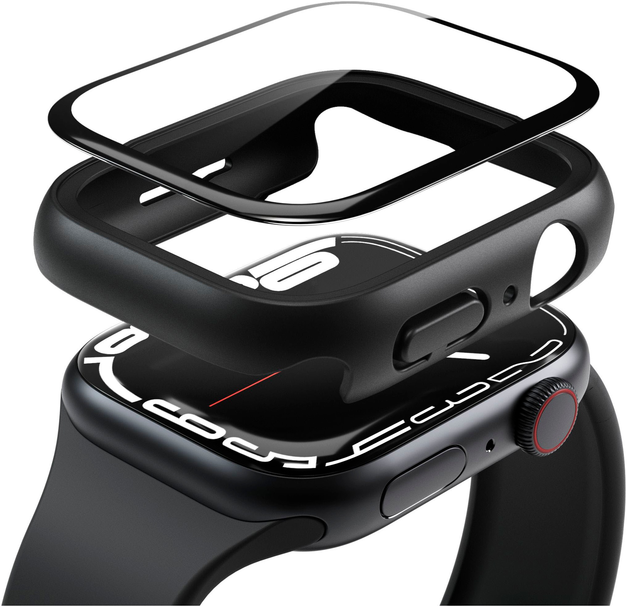 VONMÄHLEN Smartwatch-Hülle »Thin Case - Schutzhülle für Apple Watch 10, 41 mm, Black«