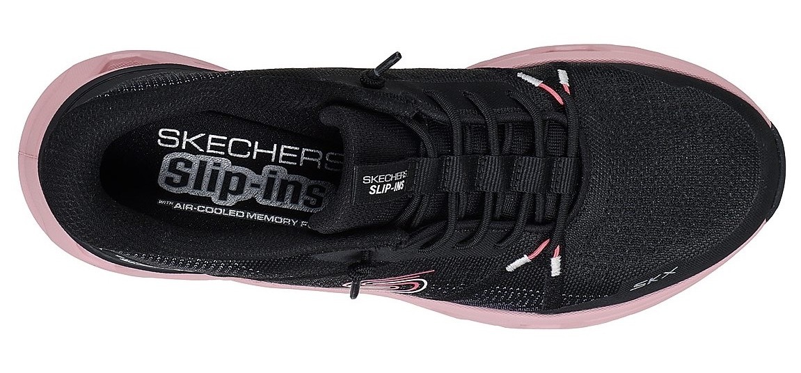 Skechers Slip-On Sneaker »GLIDE-STEP ALTUS-FAST LANE«, Laufschuh, Trainingsschuh mit dämpfender Glide Step Sohle