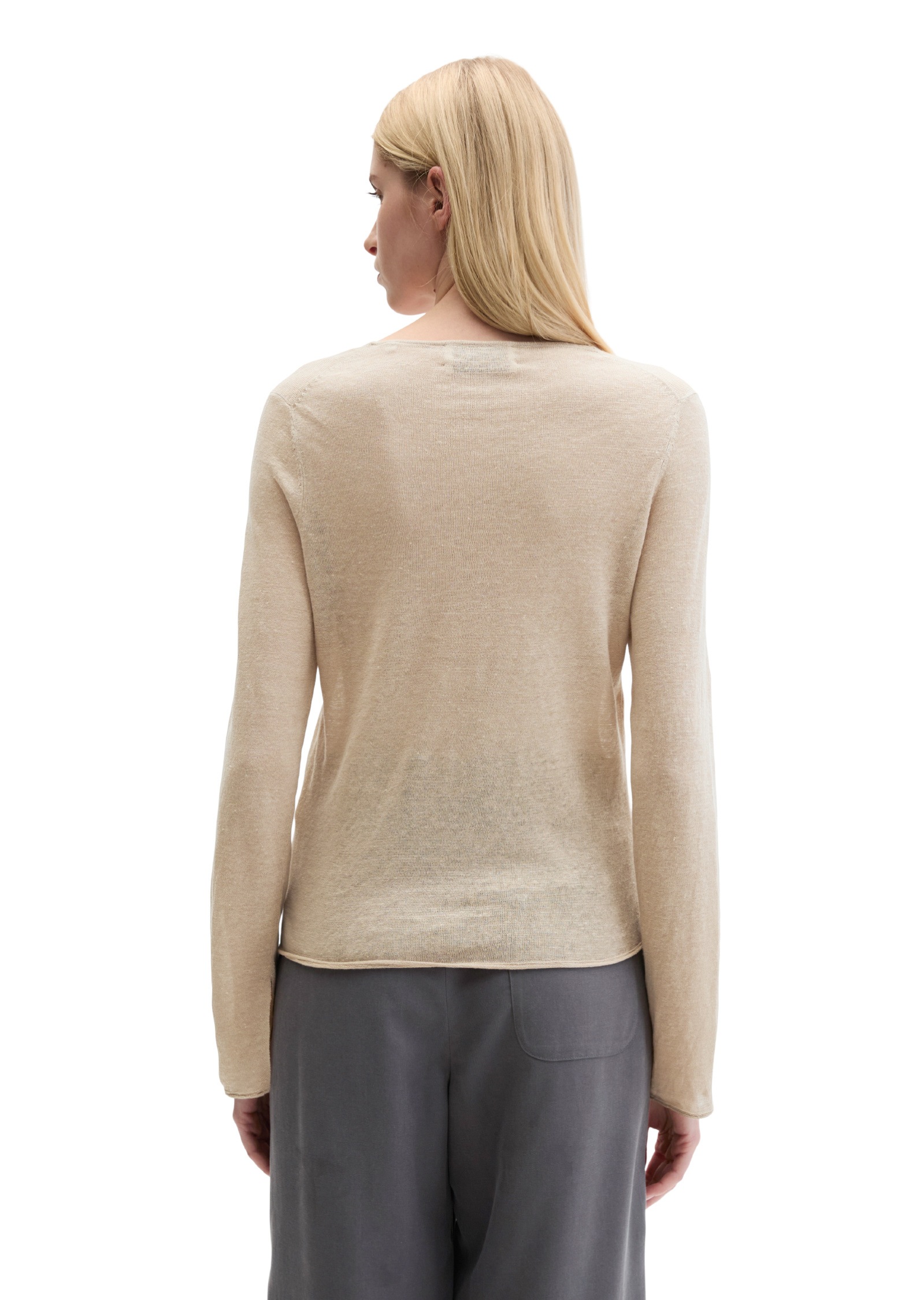 Marc O'Polo Strickpullover »mit Rundhalsausschnitt«