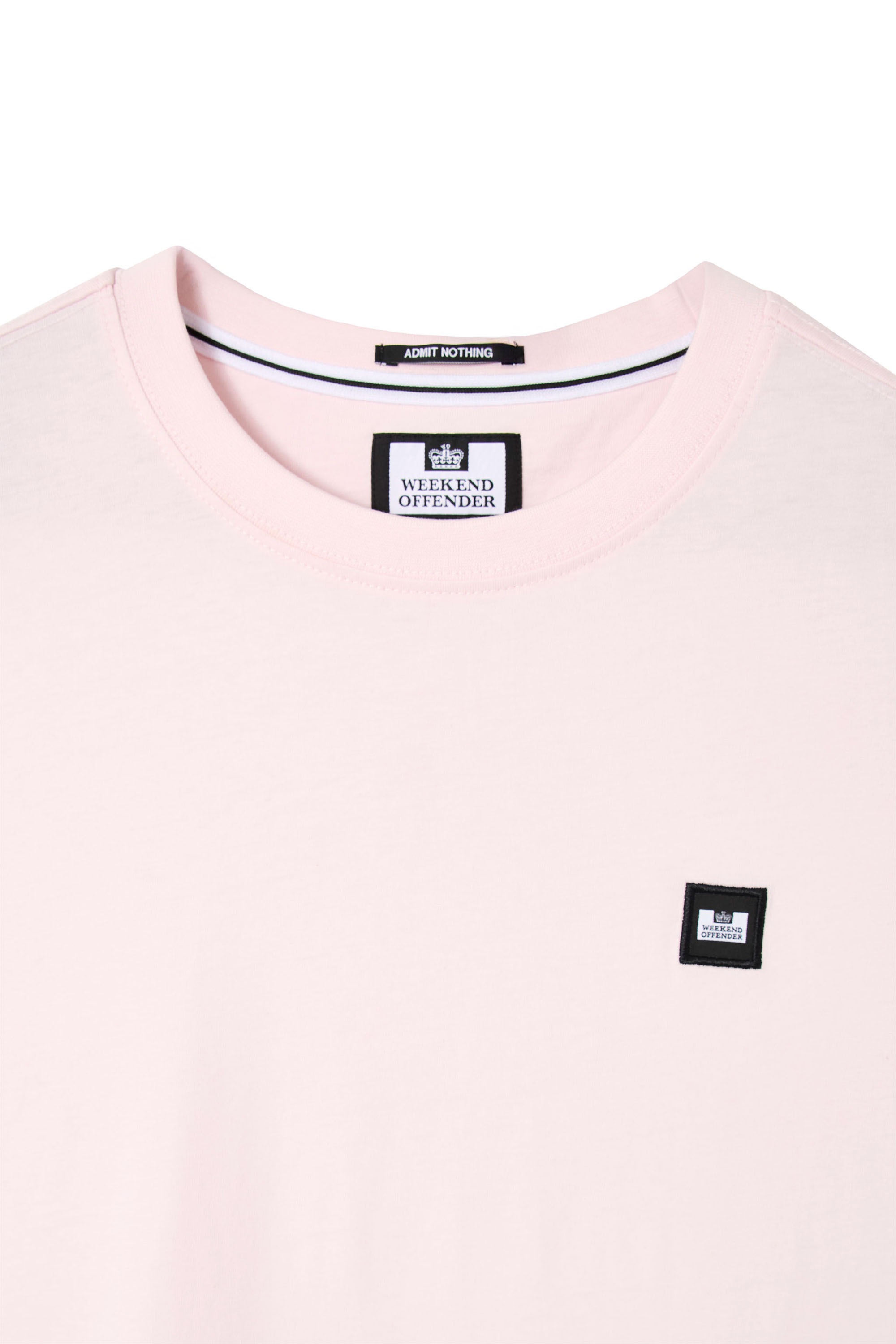 Weekend Offender Brooklands Badge T-Shirt Soft Pink M 2