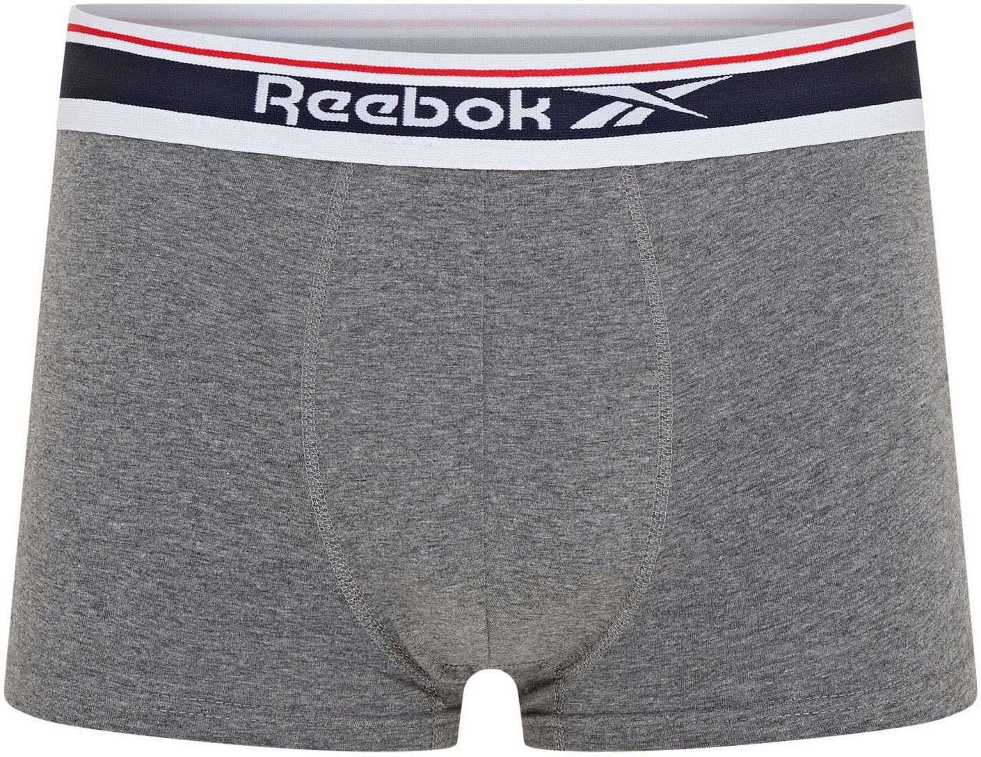 Reebok Boxer »JAY« 5er Pack,  basic, bequem, weich, mit Logo, breiter Bund, Baumwollmix