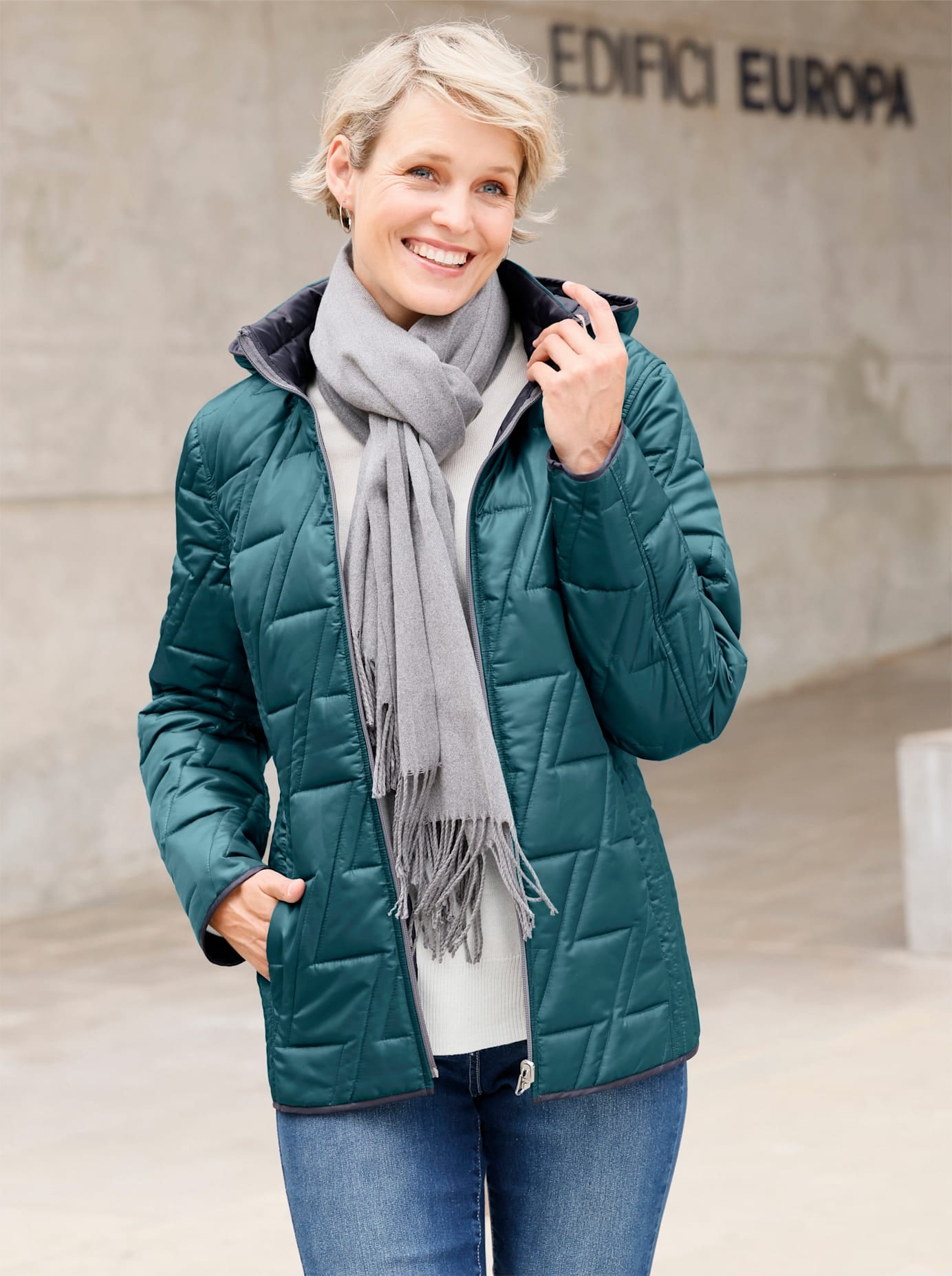 Classic Basics Wendejacke, mit Kapuze günstig online kaufen