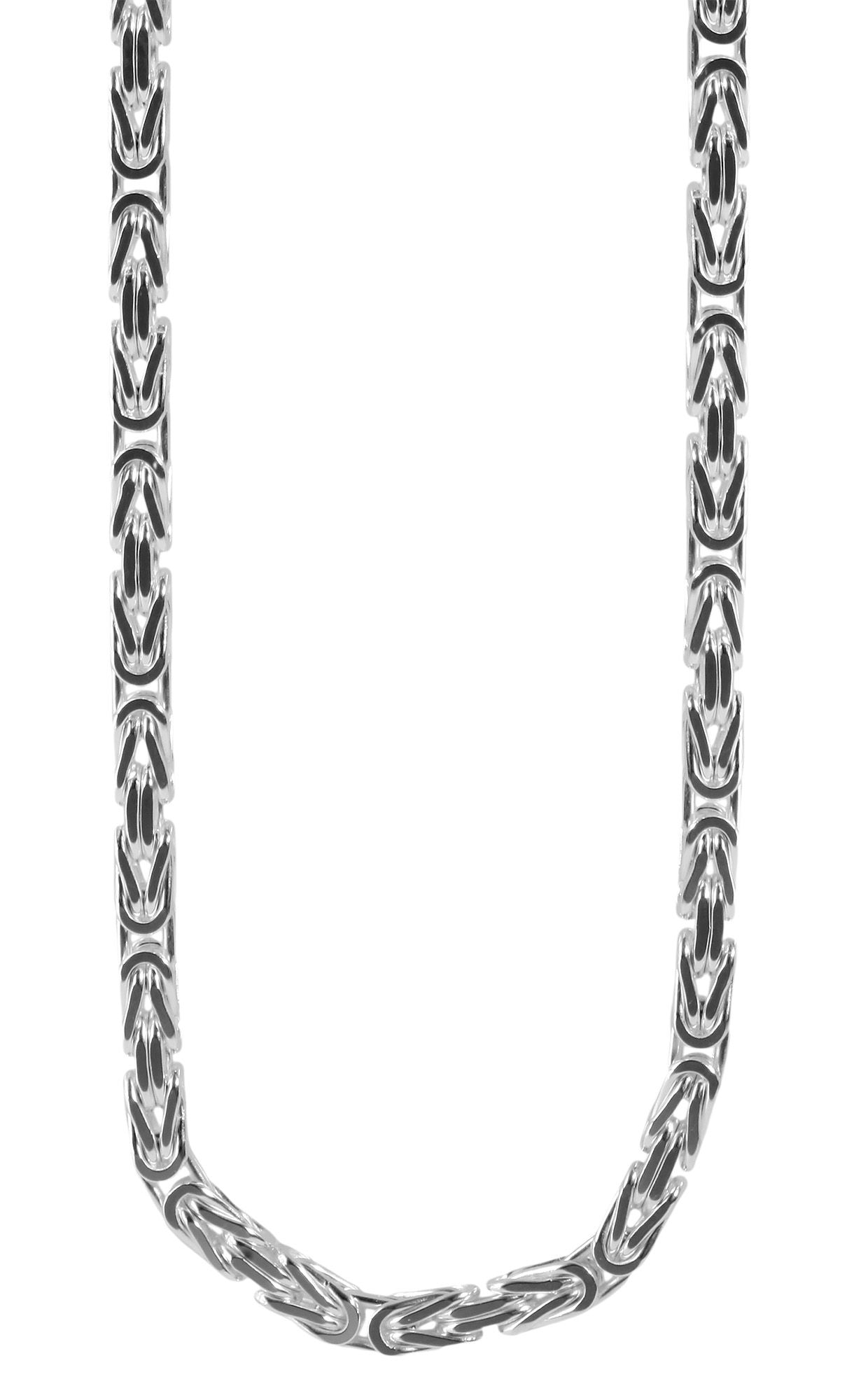 Adelia´s Kette ohne Anhänger »Unisex Halskette – Königskette aus 925 Silber 50 cm« Perfekt als Geschenk zum Jubiläum