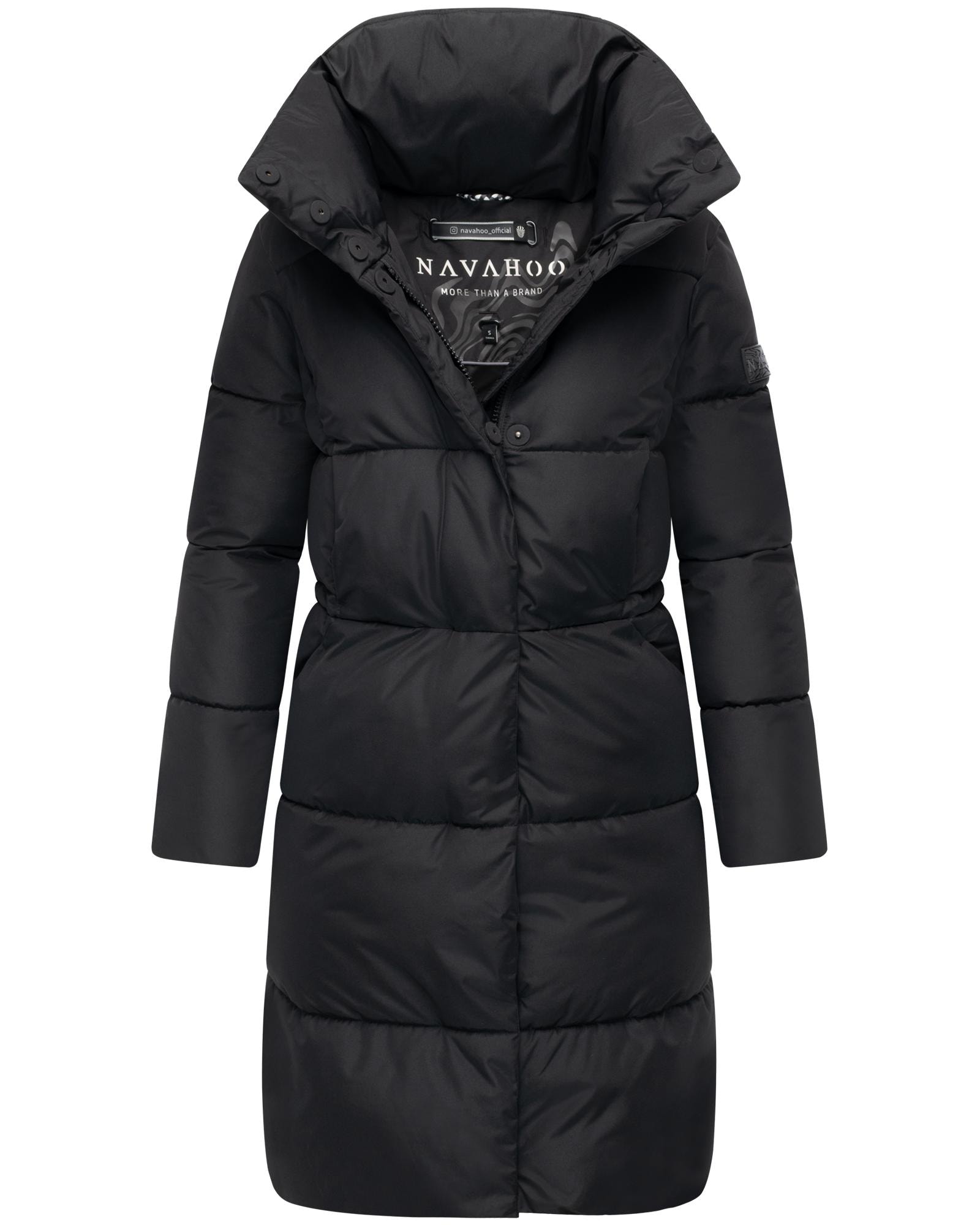 Navahoo Wintermantel »Wolkenkuss 14«, Winter Steppmantel