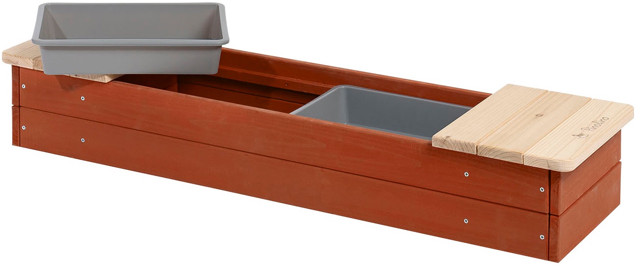 Pinolino® Sandkasten »Hedda, rot/natur«