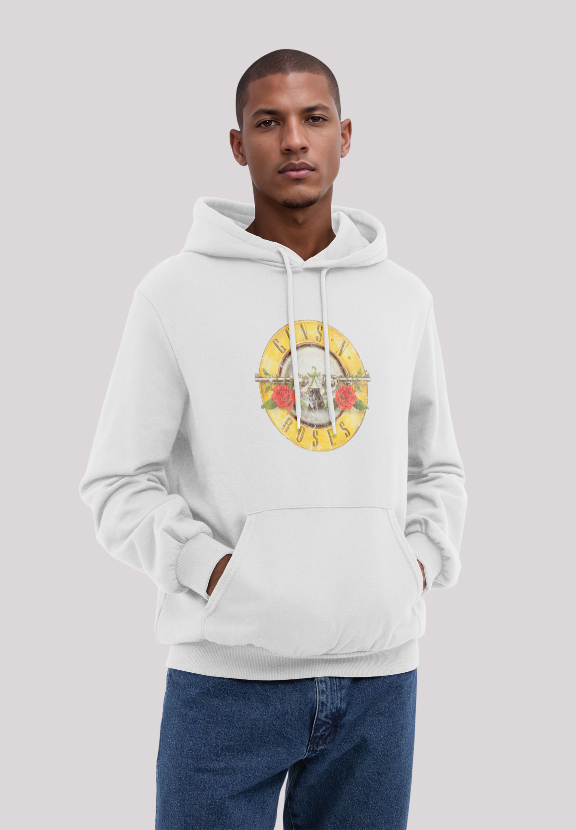 F4NT4STIC Kapuzenpullover "Guns n Roses Vintage Bullet Logo", Premium Quali günstig online kaufen