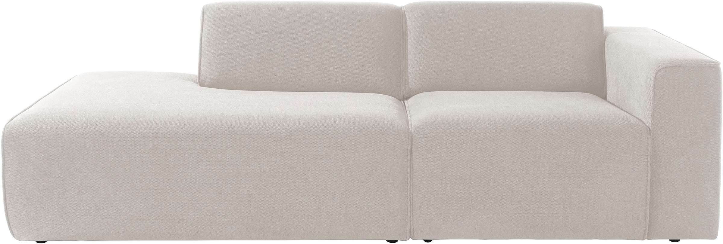 andas 2-Sitzer "Noord mit Kedernaht, Breite 227 cm", Cord, Struktur, Websto günstig online kaufen