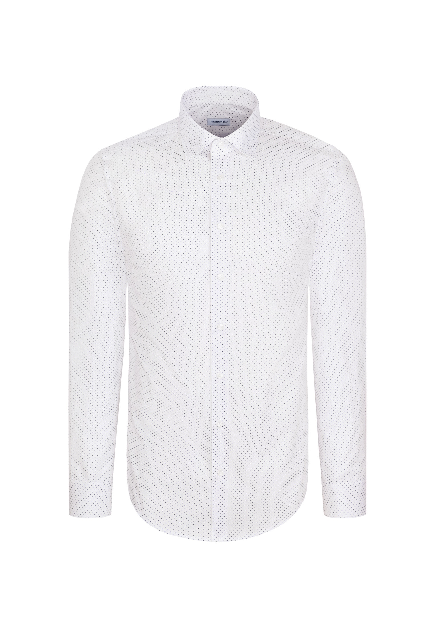 seidensticker Businesshemd »Schwarze Rose« Slim 1/1 Kentkragen Druck