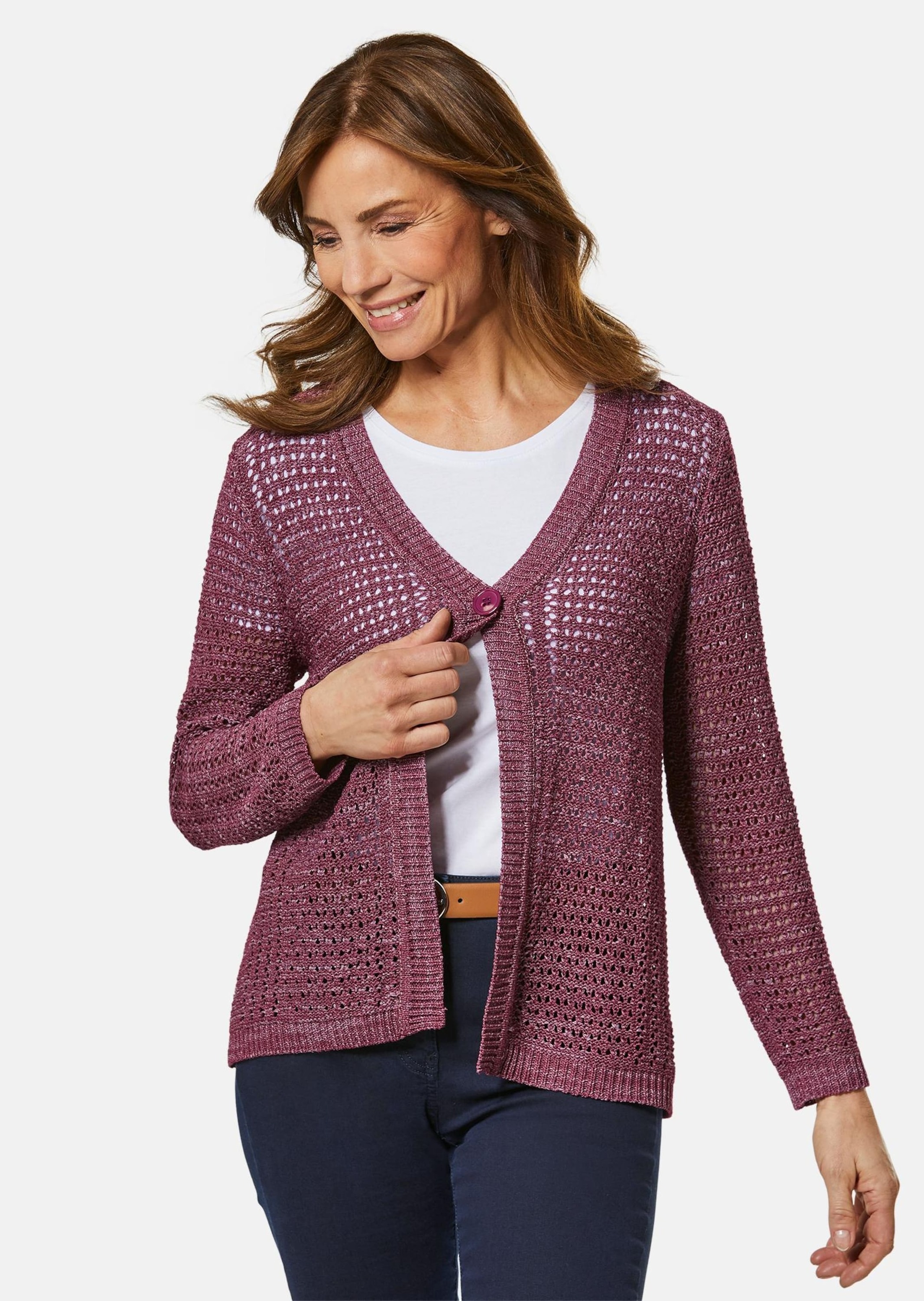 GOLDNER Strickjacke "Cardigan" günstig online kaufen