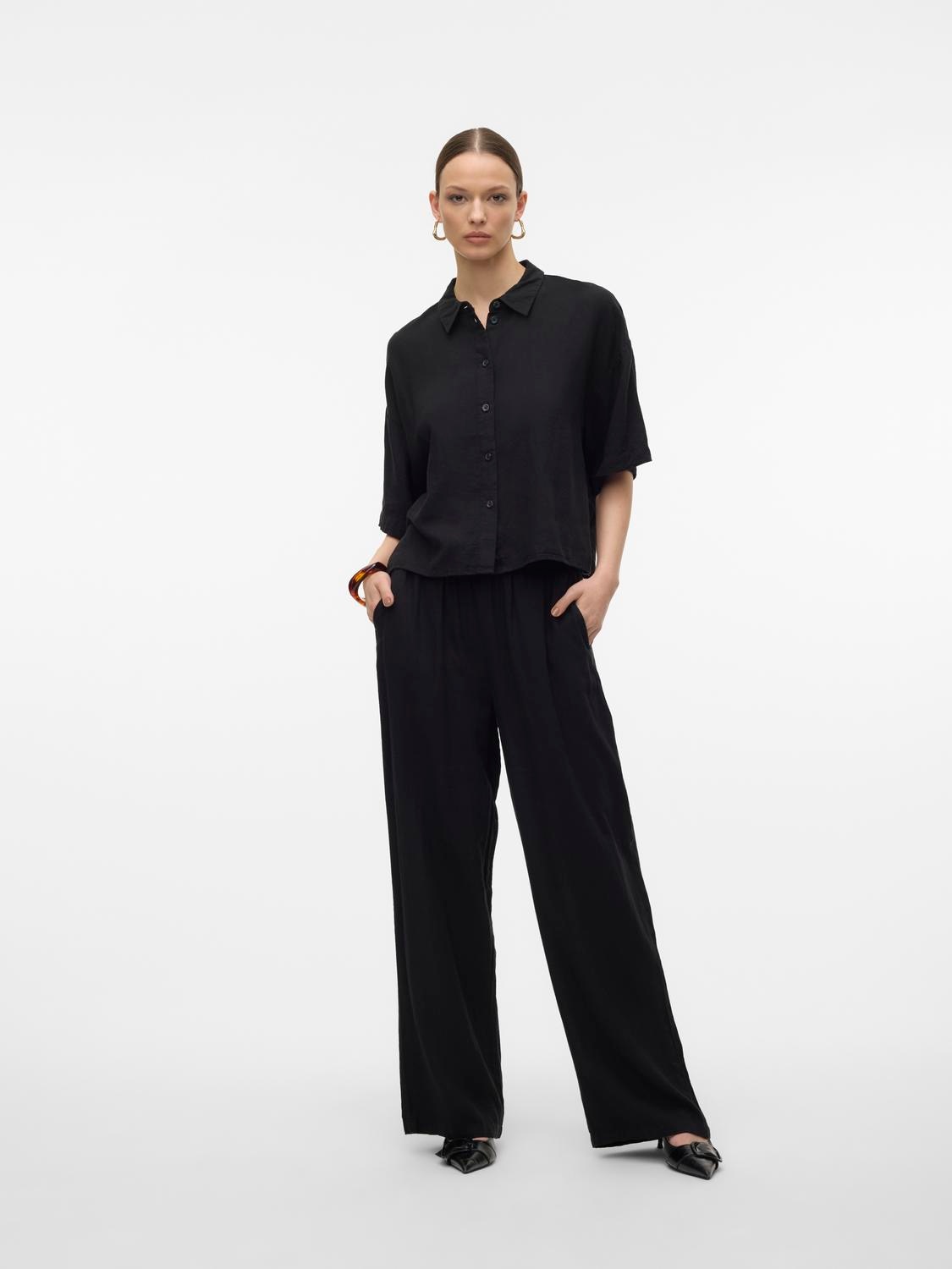 Vero Moda Schlupfhose »VMLINN LINEN PANTS WVN NOOS«