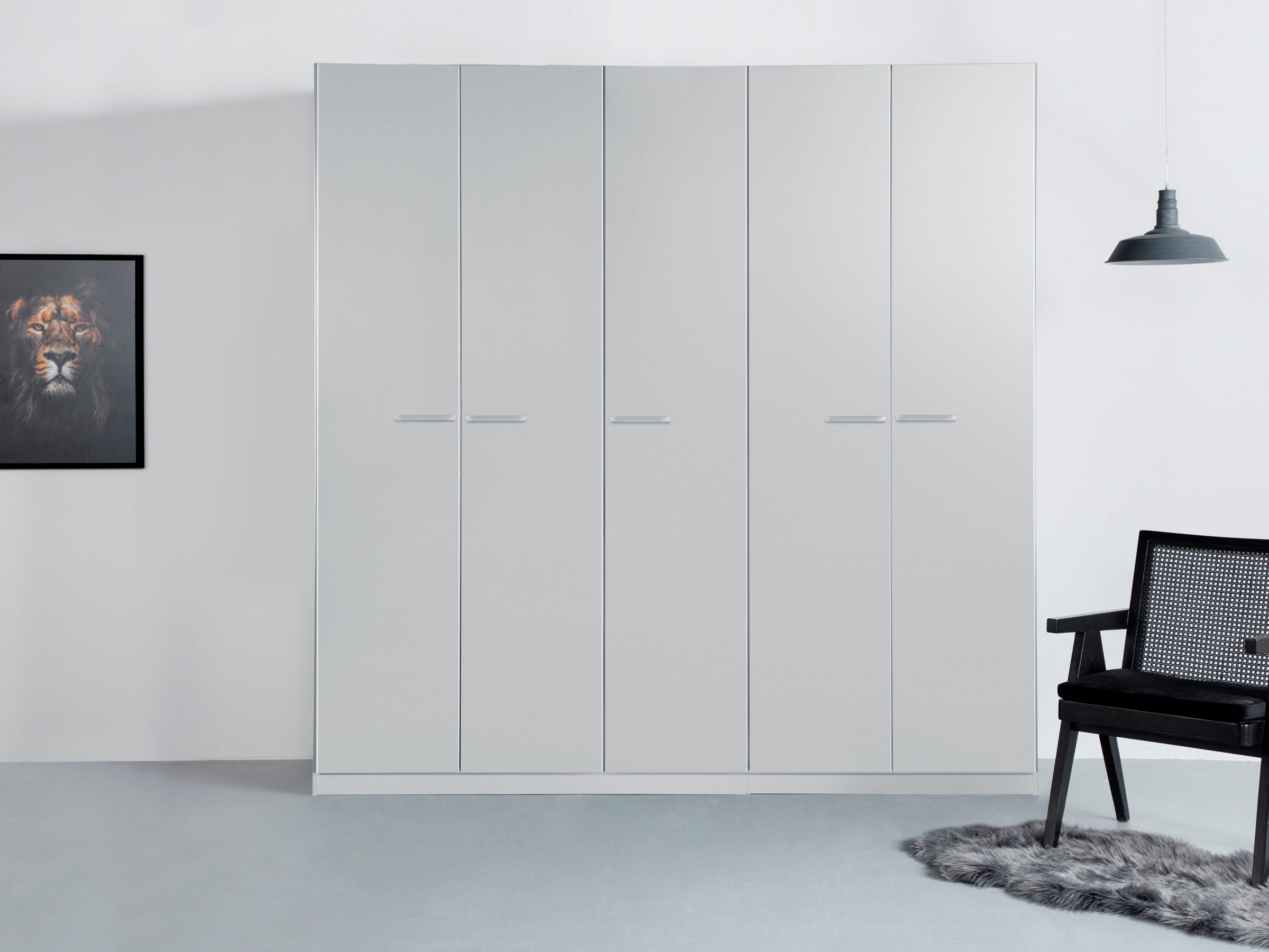 OTTO home Kleiderschrank "Mehrzweckschrank Aktenschrank Möbel Mietswohnung Schlafzimmer OTELI" erhältlich in Breiten 91-360 cm, ab Breite 136cm inkl. Innenschubladen, mit zusätzlichen Einlegeböden, optional mit Spiegel MADE IN GERMANY