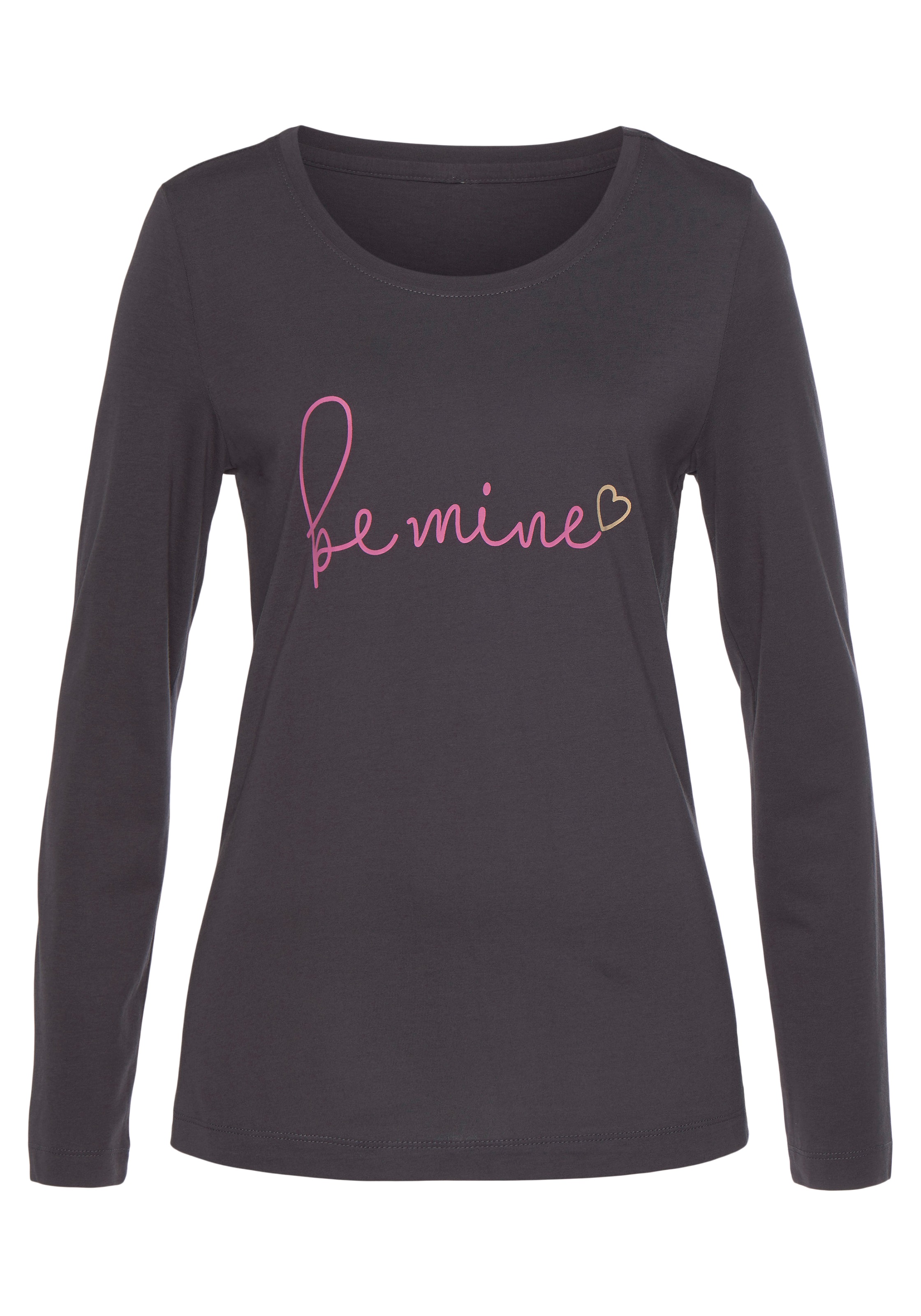 Vivance Dreams Pyjama Set, 2-teilig, 2 tlg. mit Herzchenprint günstig online kaufen