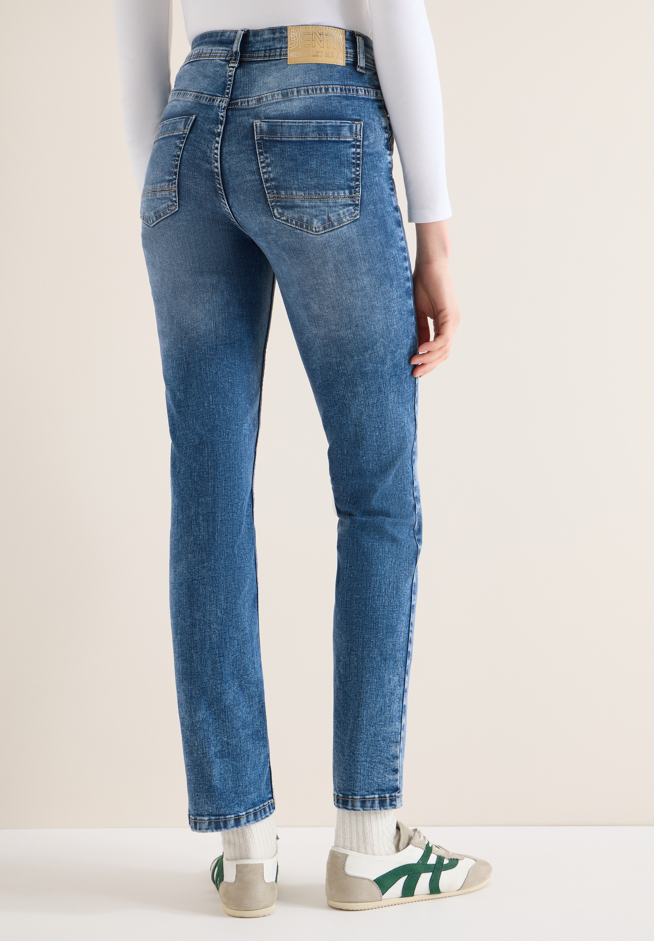 Cecil Straight-Jeans High Waist günstig online kaufen