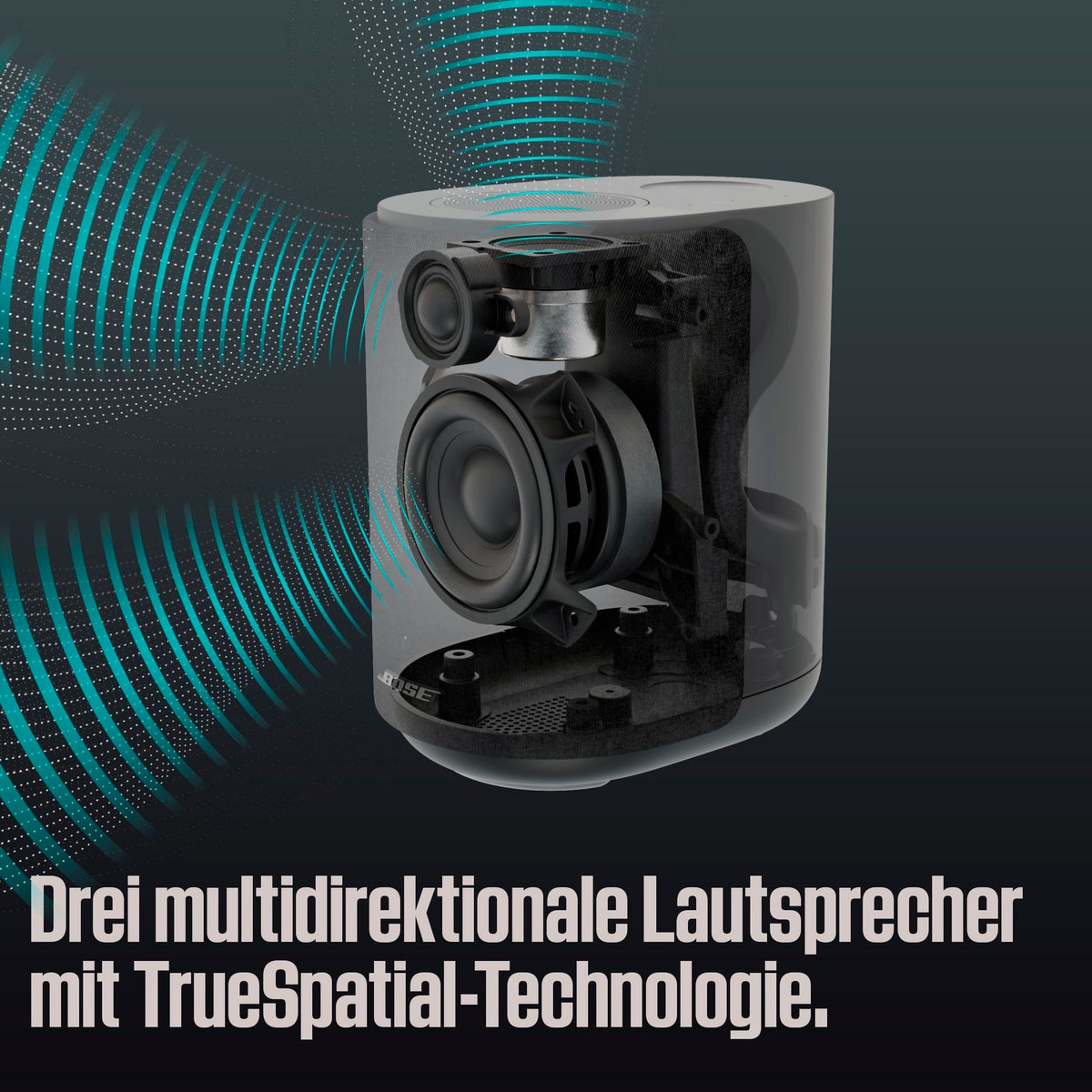Bose Smart Speaker »Lifestyle Ultra« (A2DP Bluetooth | Bluetooth | WLAN App-Steuerung | Equalizer | Mikrofon | Mikrofon-Stummschaltung | Multiroom | Sprachsteuerung )