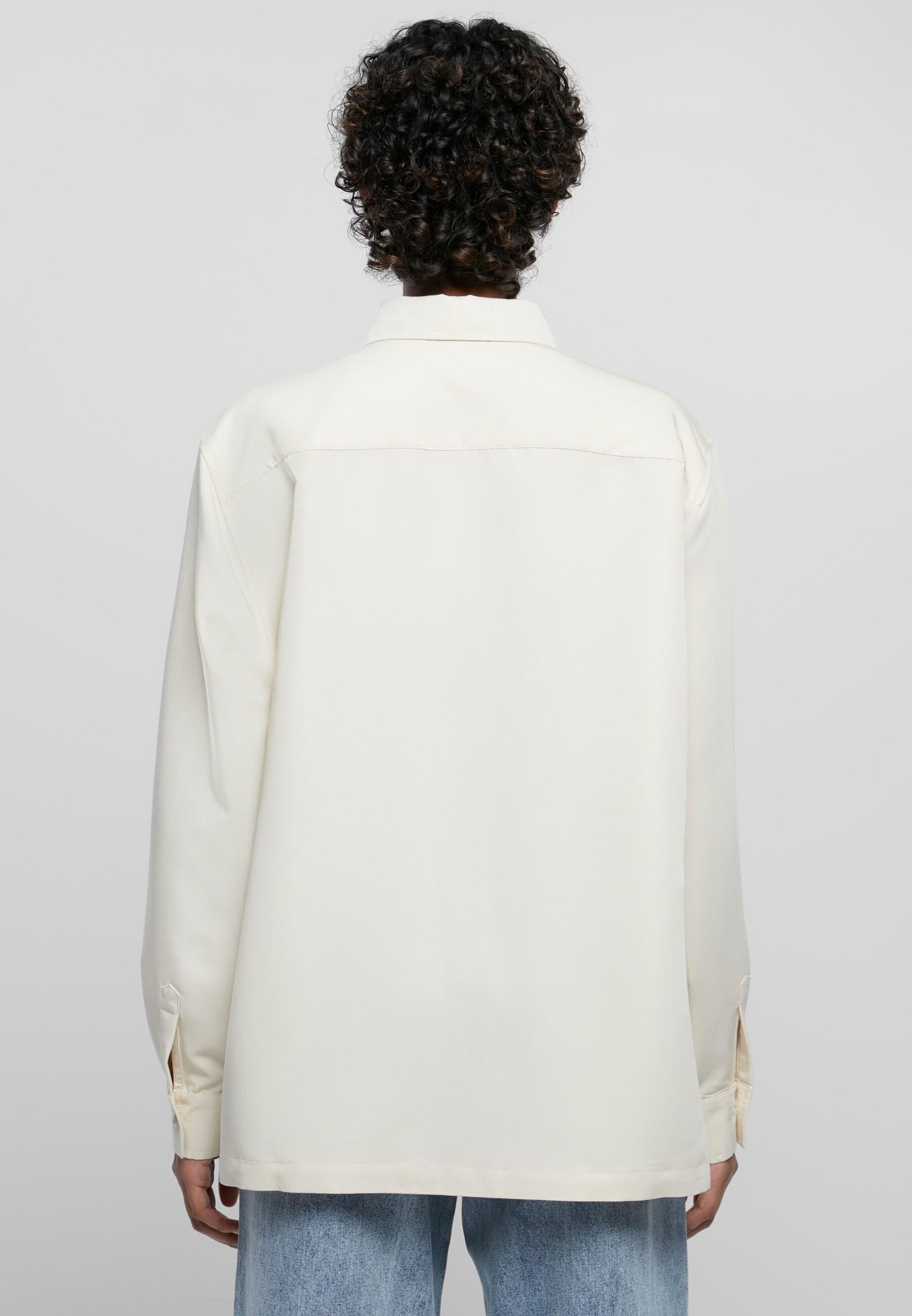 URBAN CLASSICS Langarmhemd »Urban Classics Damen Ladies Oversized Twill Shirt«
