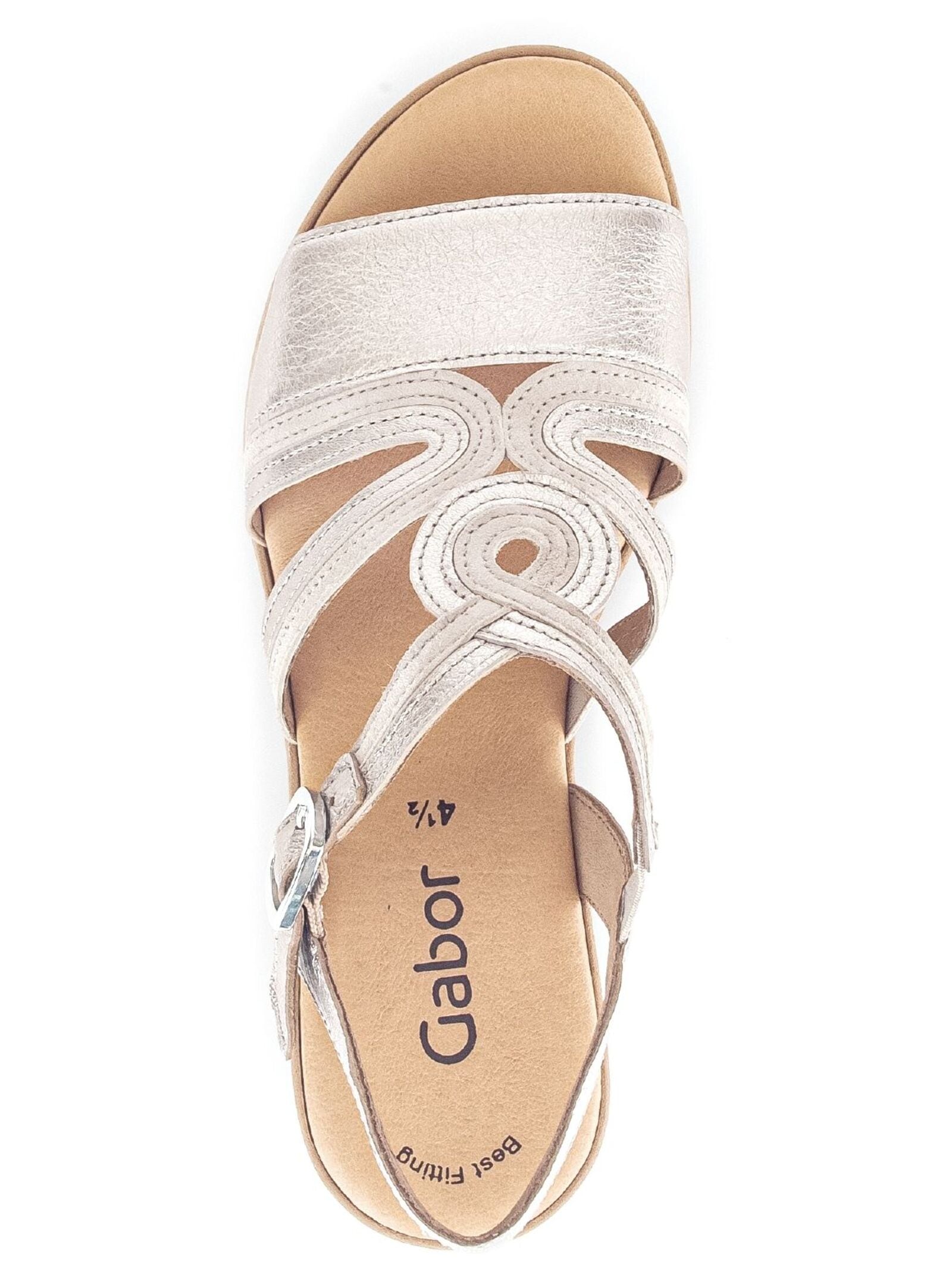 Gabor Keilsandalette »Gabor Sandalen Veloursleder«