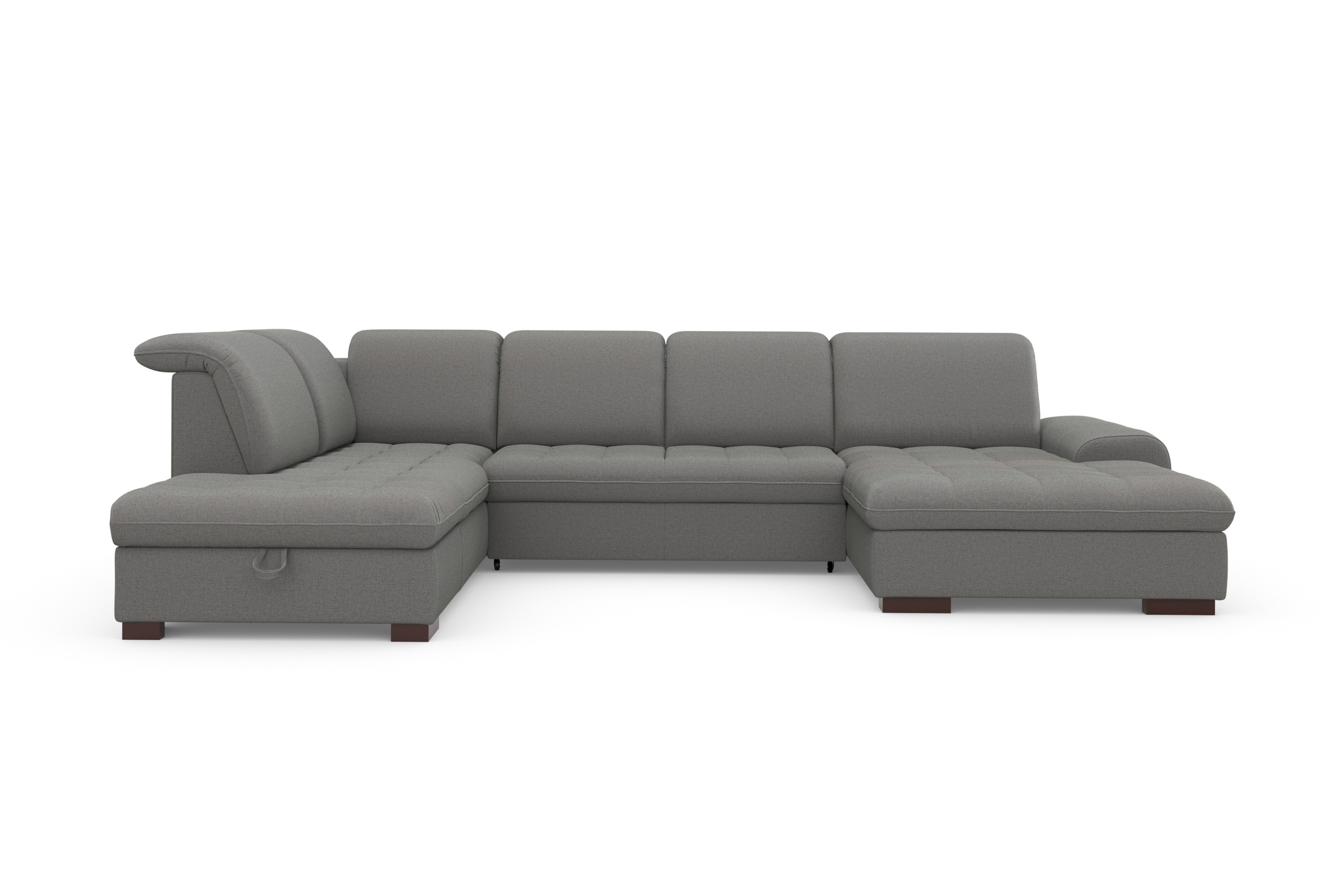 sit&more Wohnlandschaft "Luxor U-Form" wahlweise mit Bettfunktion, Bettkast günstig online kaufen