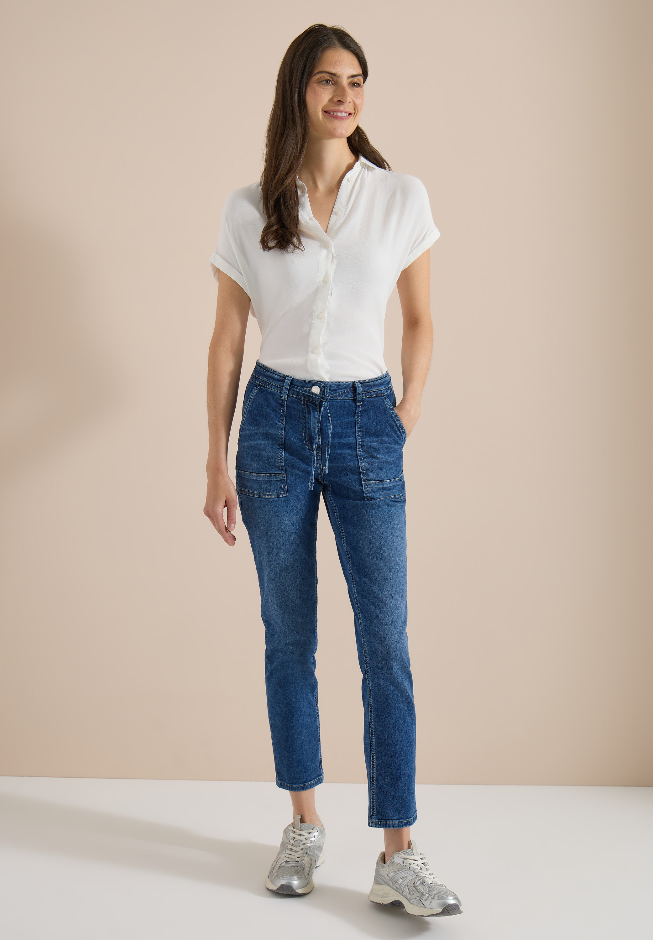 Cecil Comfort-fit-Jeans 4-Pocket Style
