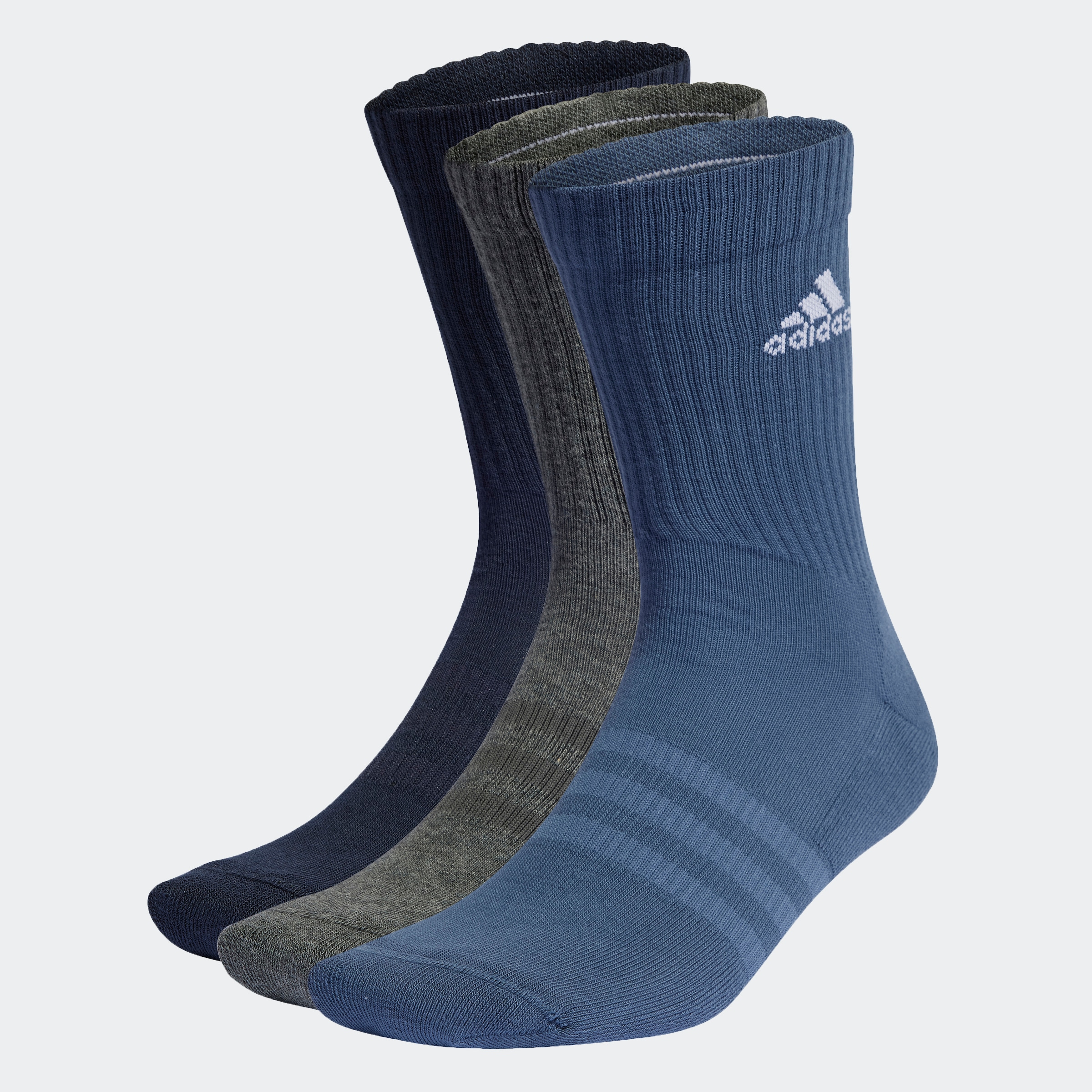 adidas Performance Funktionssocken »CUSHIONED CREW SOCKEN, 3 PAAR«, (3 Paar)