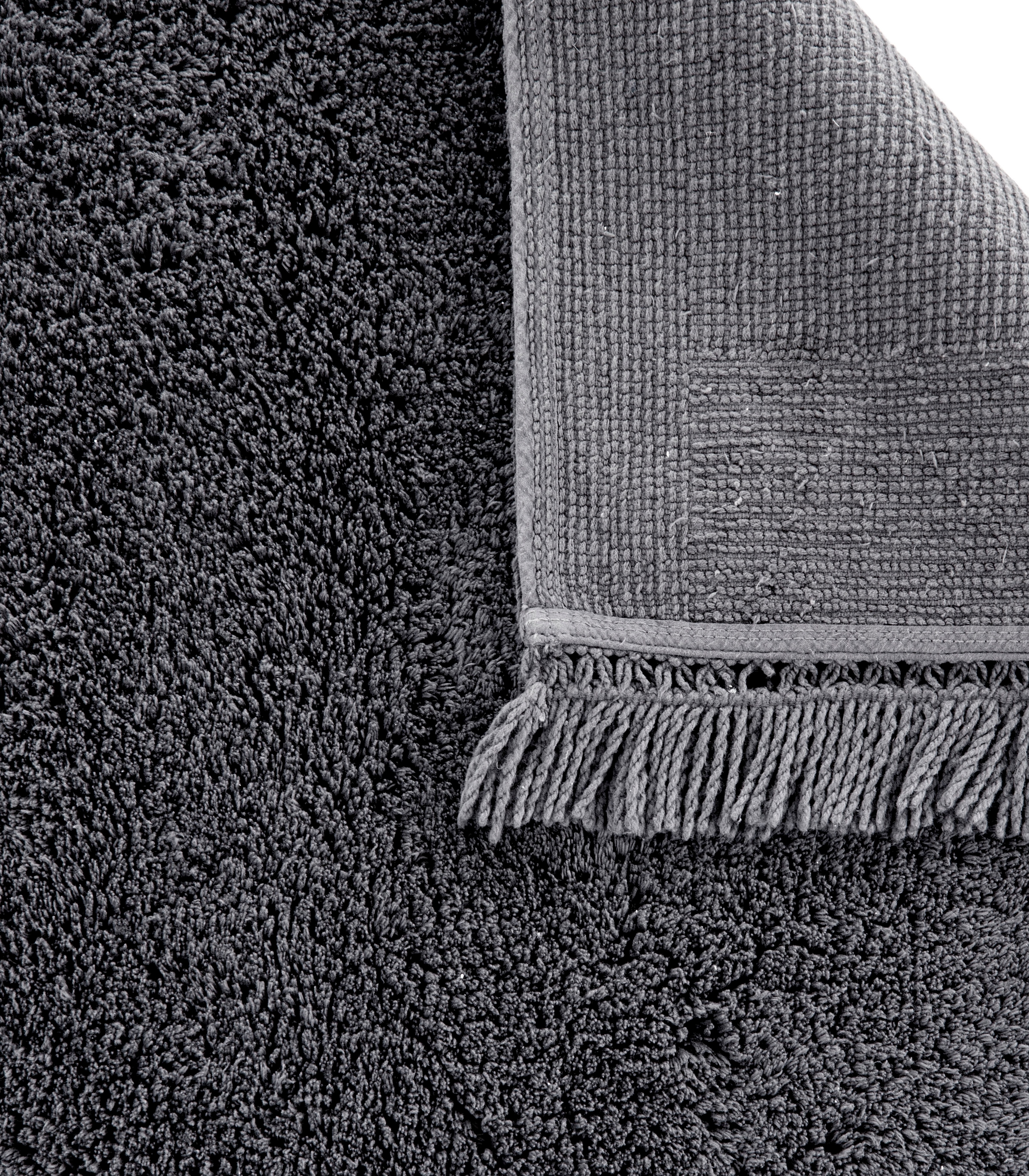 LeGer Home by Lena Gercke Badematte »Tamsin, Badvorleger, Badezimmer Teppich« Höhe 20 mm fußbodenheizungsgeeignet | strapazierfähig mit Fransen, Badteppich, Badematte, Baumwolle