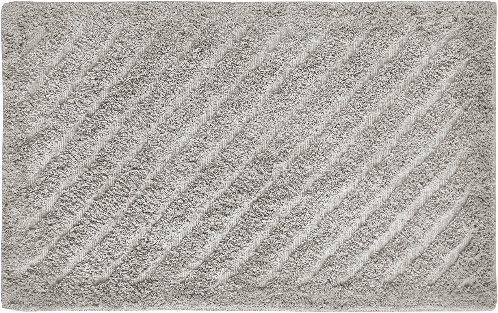 Andiamo Badematte »Havanna, 50x80 cm«, fußbodenheizungsgeeignet-schnell trocknend, Badteppich, Uni Farben, Hoch-Tief Effekt, verschiedene Designs