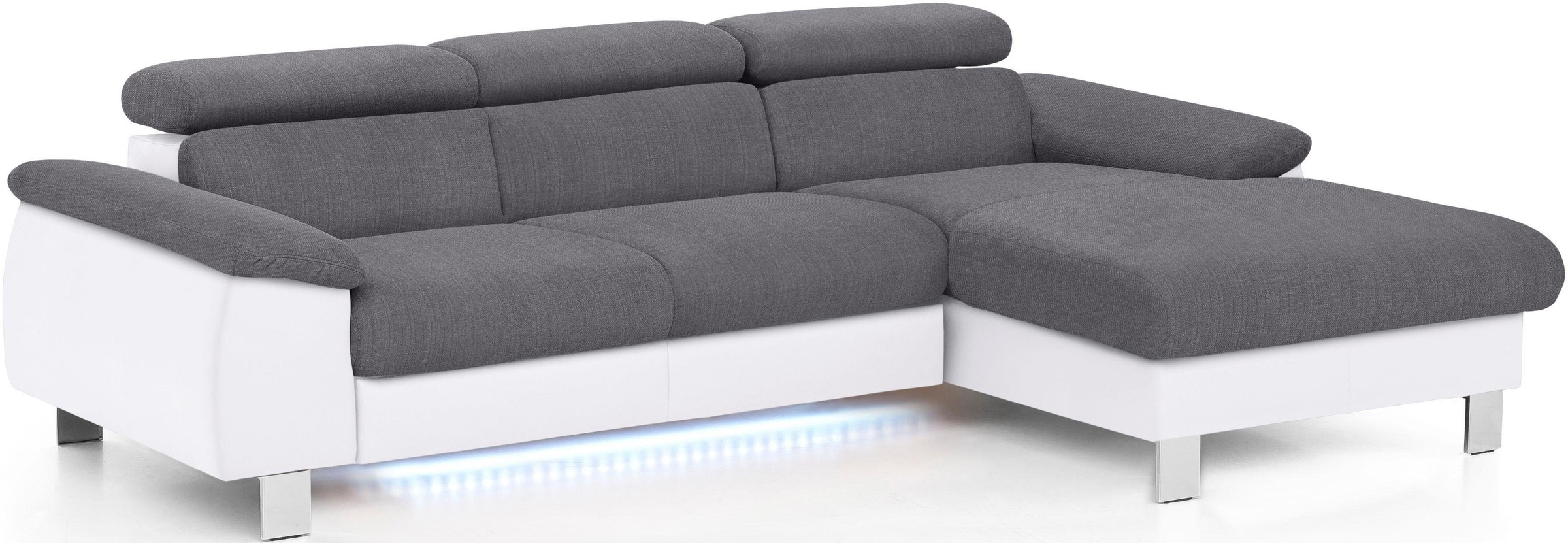 COTTA Polstergarnitur "Komaris L-Form", (Set), Set bestehend aus: Ecksofa m günstig online kaufen