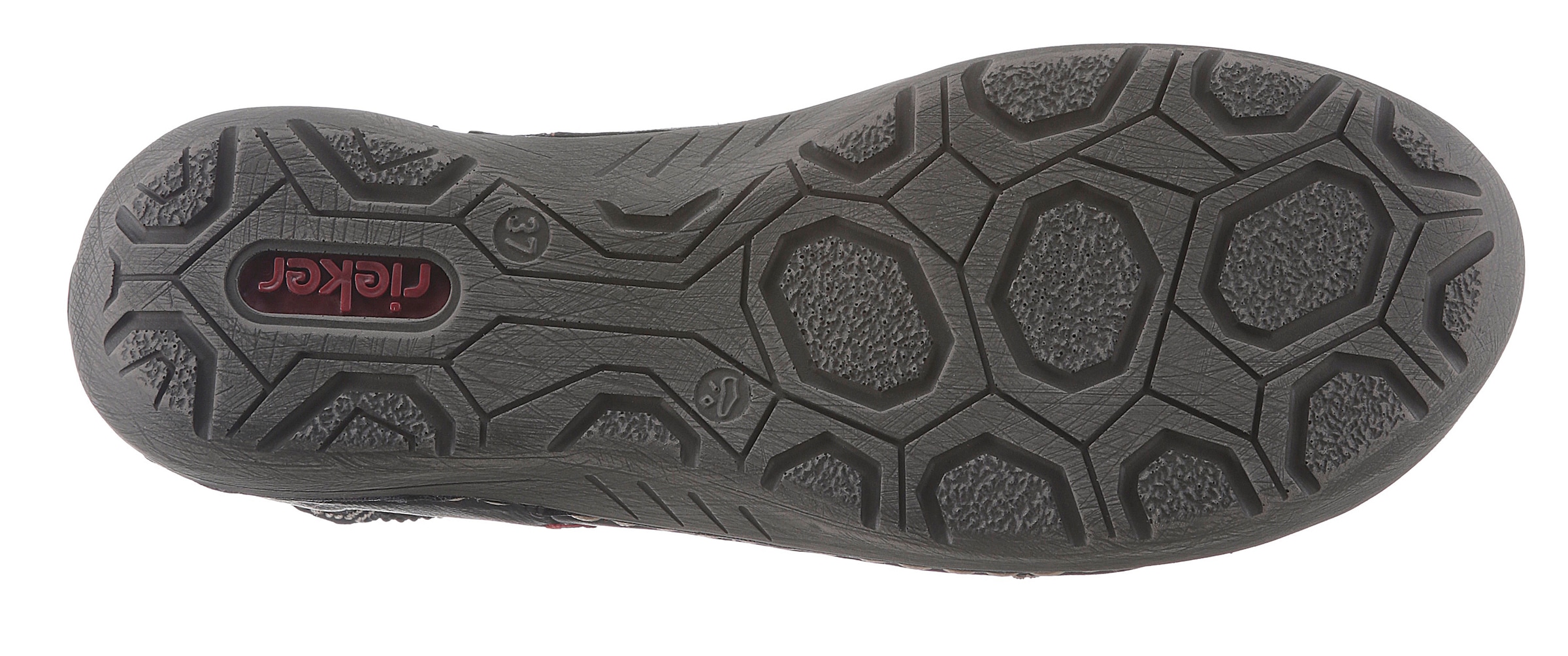 Rieker Chelseaboots, Schlupfboots, Stiefelette mit auffälligen Kontrastnähten