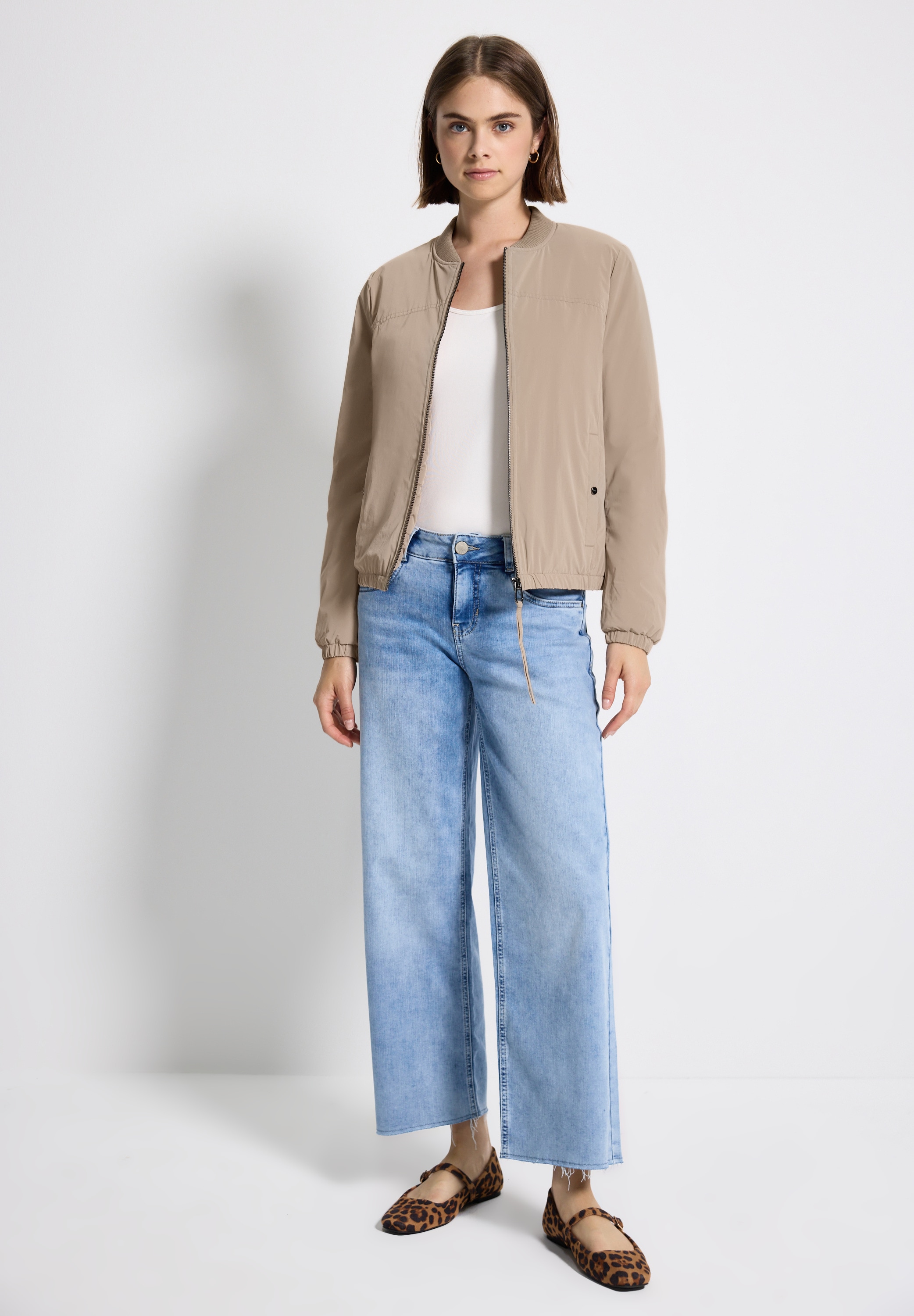 STREET ONE STUDIO Blouson, ohne Kapuze, mit Elastiksaum