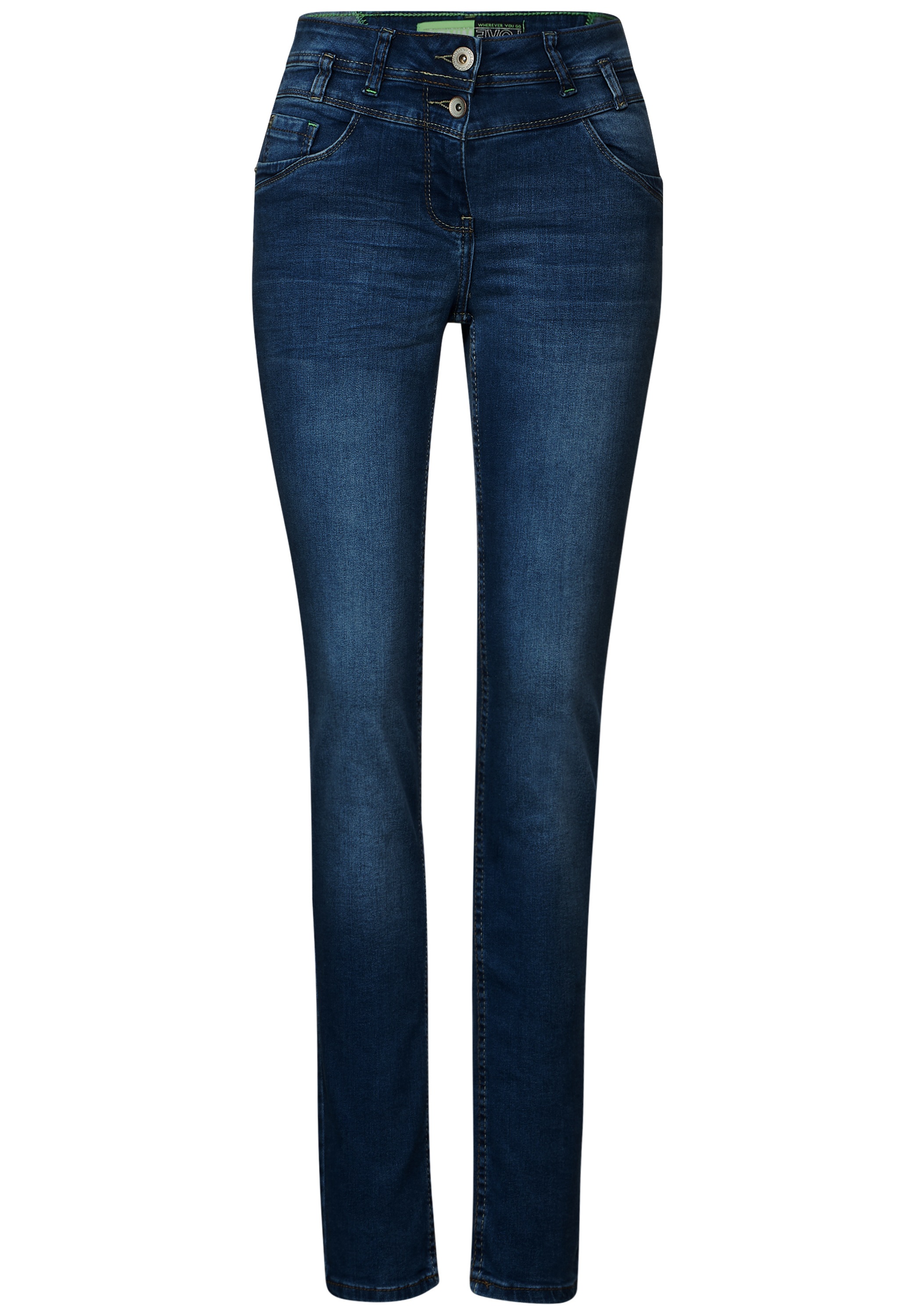 Cecil Slim-fit-Jeans, 5-Pocket-Style
