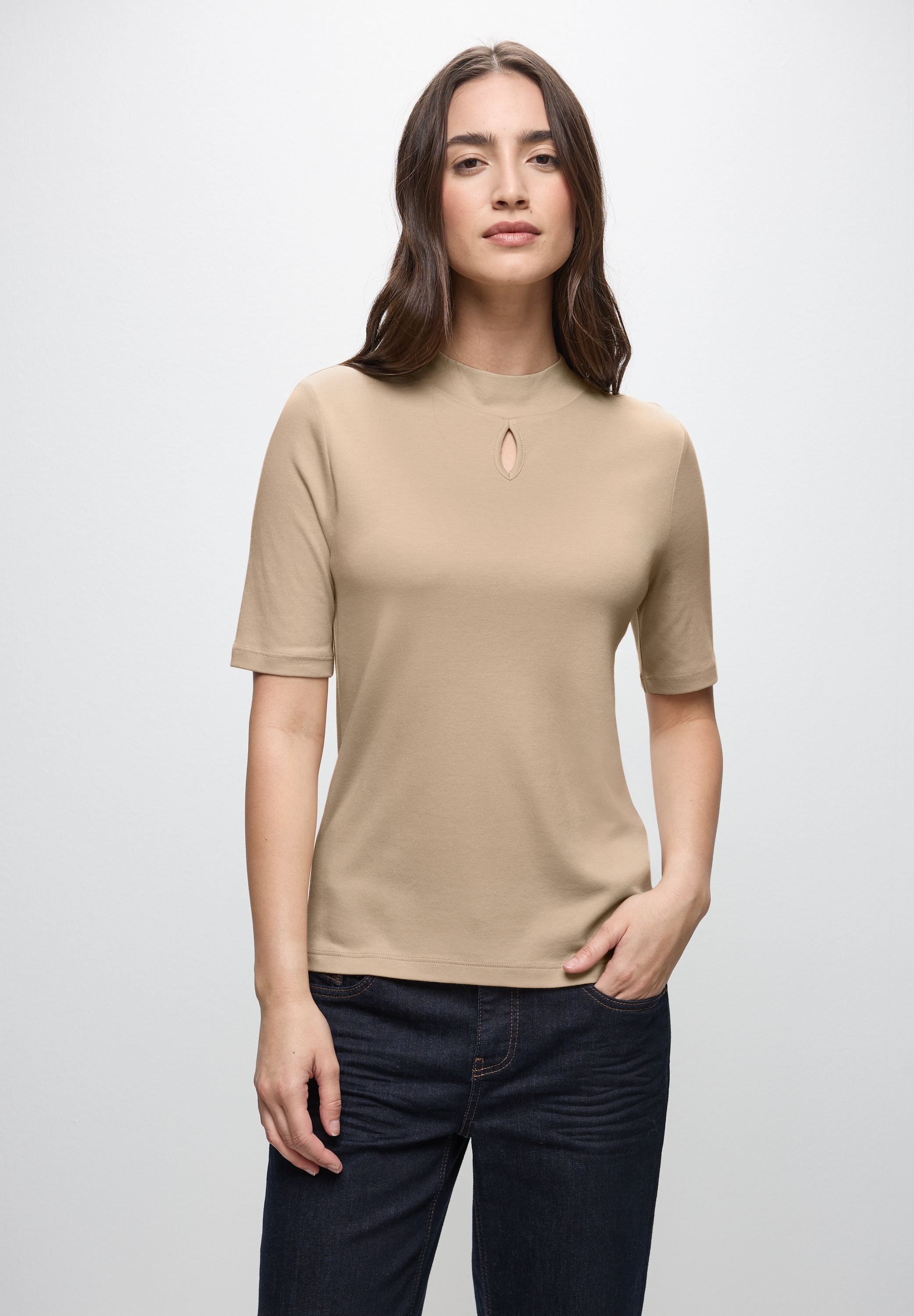 STREET ONE T-Shirt, im soften Baumwoll-Mix günstig online kaufen