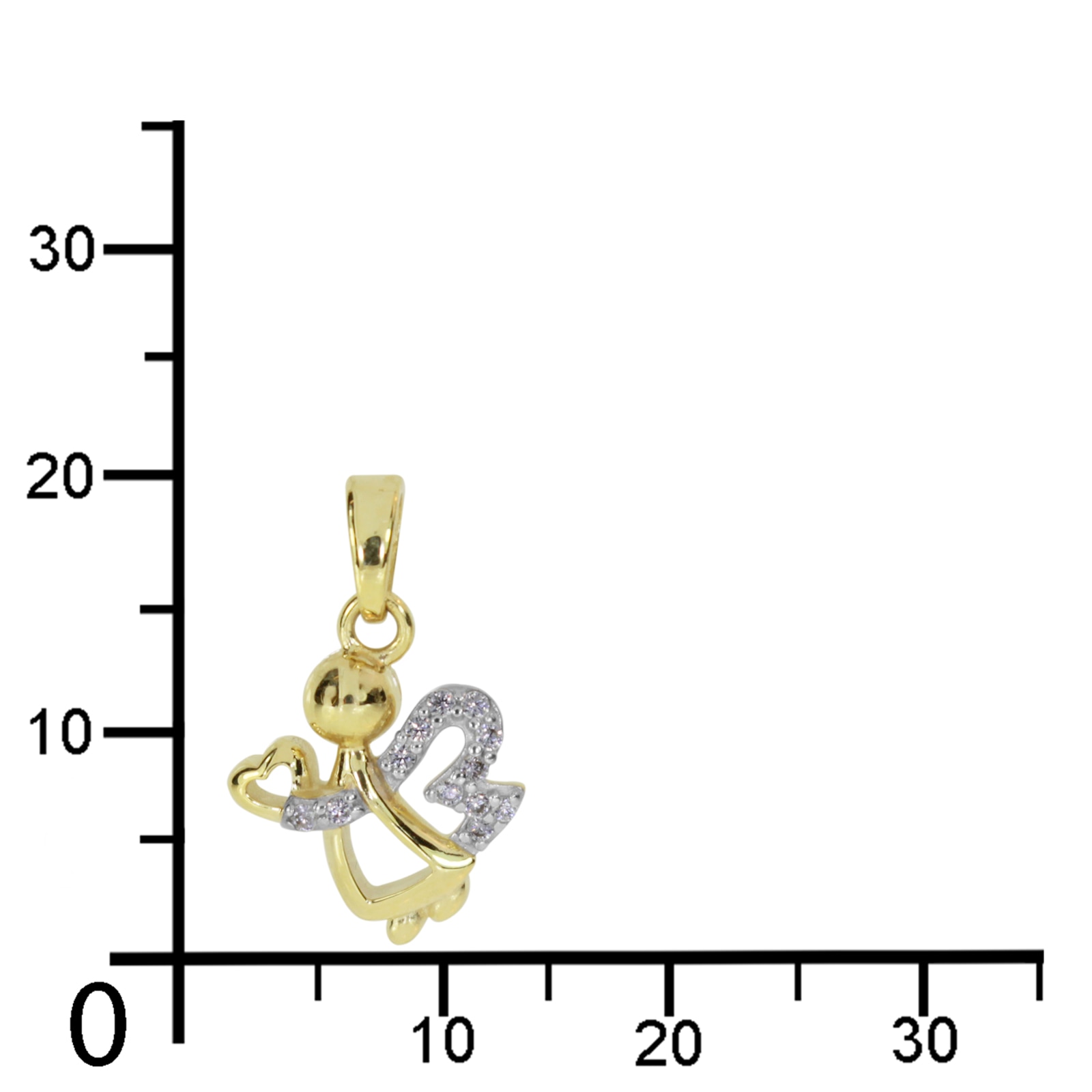 OSTSEE-SCHMUCK Kettenanhänger »Ostsee-Schmuck Anhänger Engel Anhänger Engel« (1 Stk. tlg.)