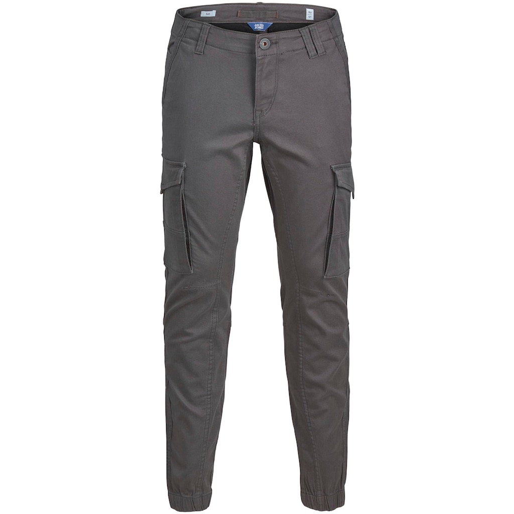 Jack & Jones Junior Cargohose »JPSTPAUL JJFLAKE 542 ASPHALT NOOS JNR«