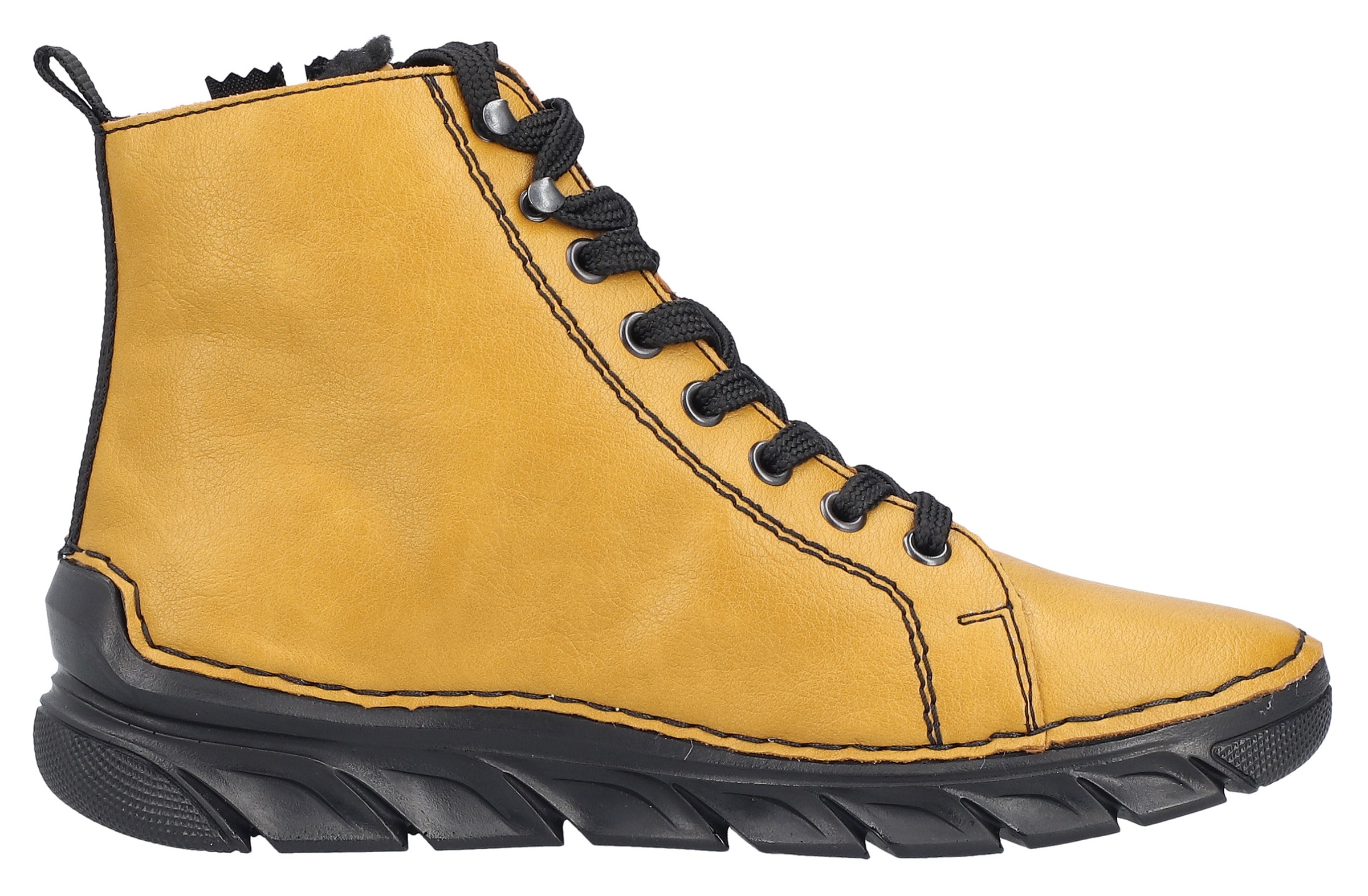 Rieker Winterboots, Schnürstiefelette, Schnürboots, Warmfutter, mit Anziehlasche