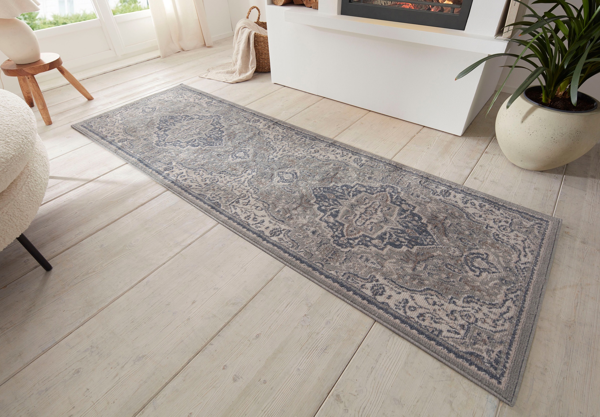 HANSE Home Teppich »Orken«, rechteckig, 8 mm Höhe, Kurzflor, Läufer, Orient, Vintage, Wohnzimmer, Schlafzimmer, Esszimmer