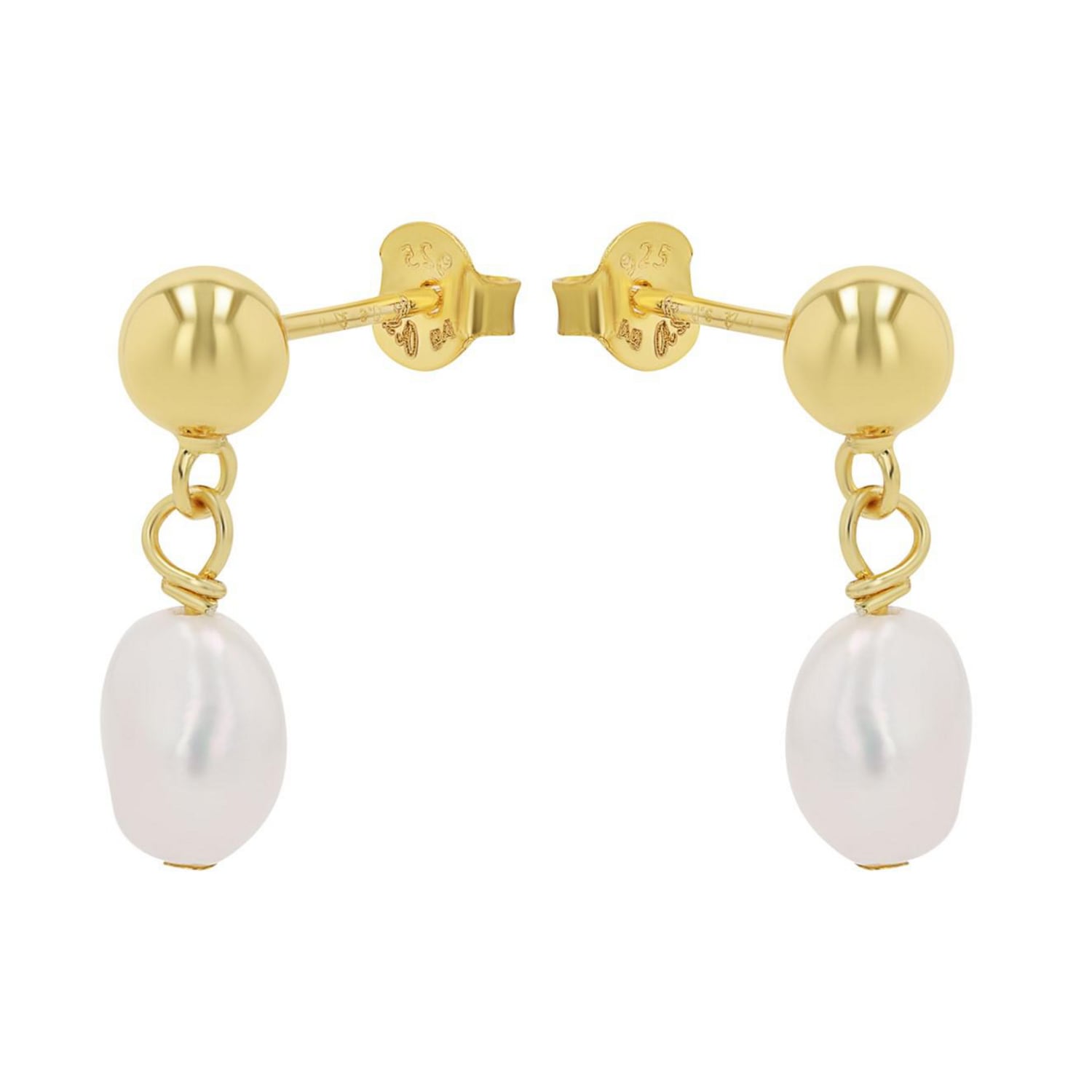 s.Oliver Paar Ohrhänger »Schmuck Geschenk« mit Süßwasserzuchtperle