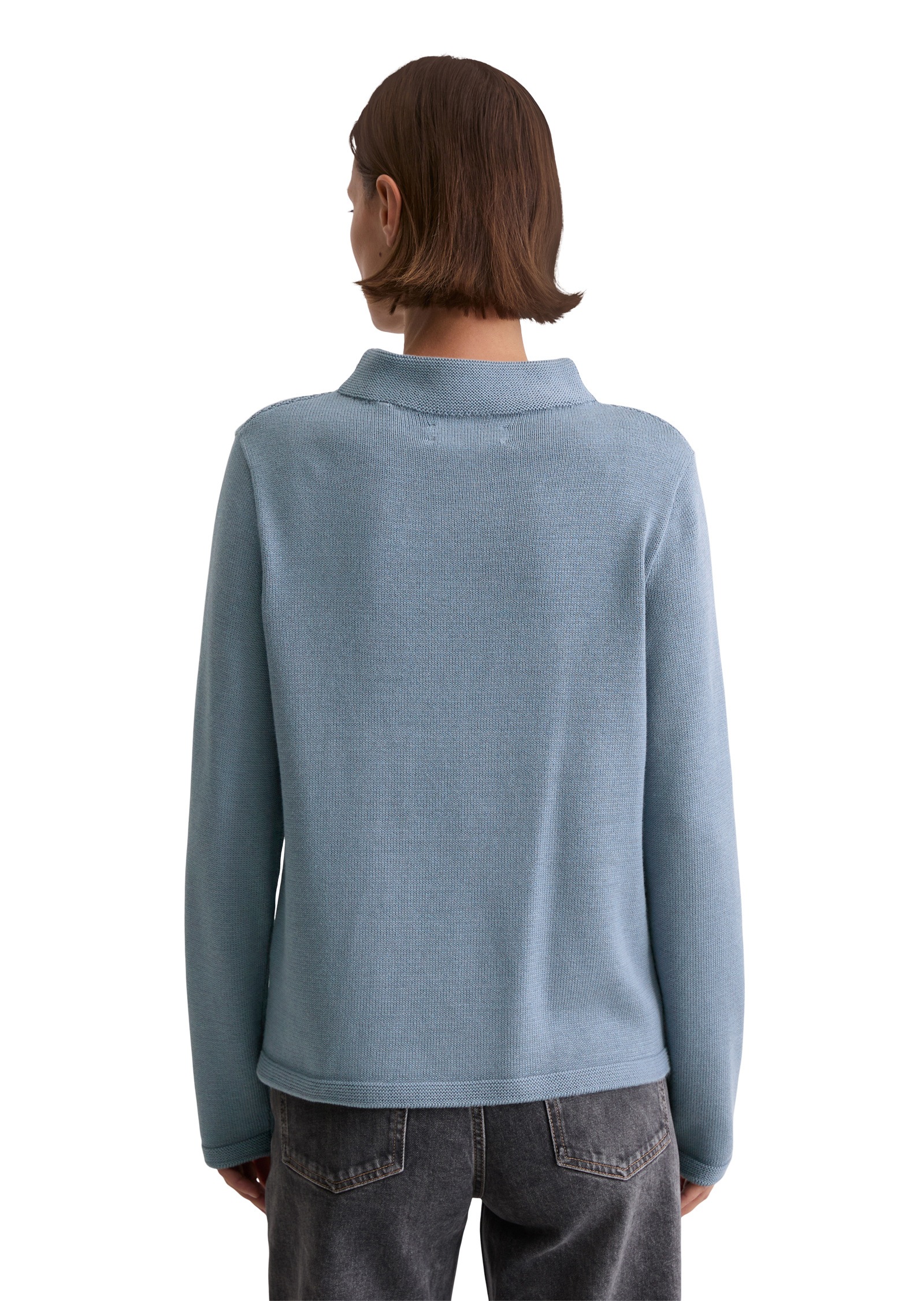 Thumbnail - Marc OPolo Stehkragenpullover "aus Organic Cotton"