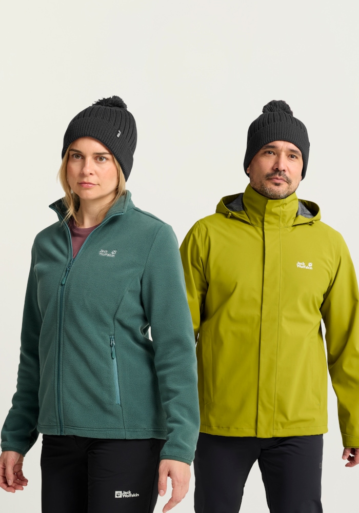 Jack Wolfskin Bommelmütze »POM POM BEANIE« Bommelmütze, warm, winddicht