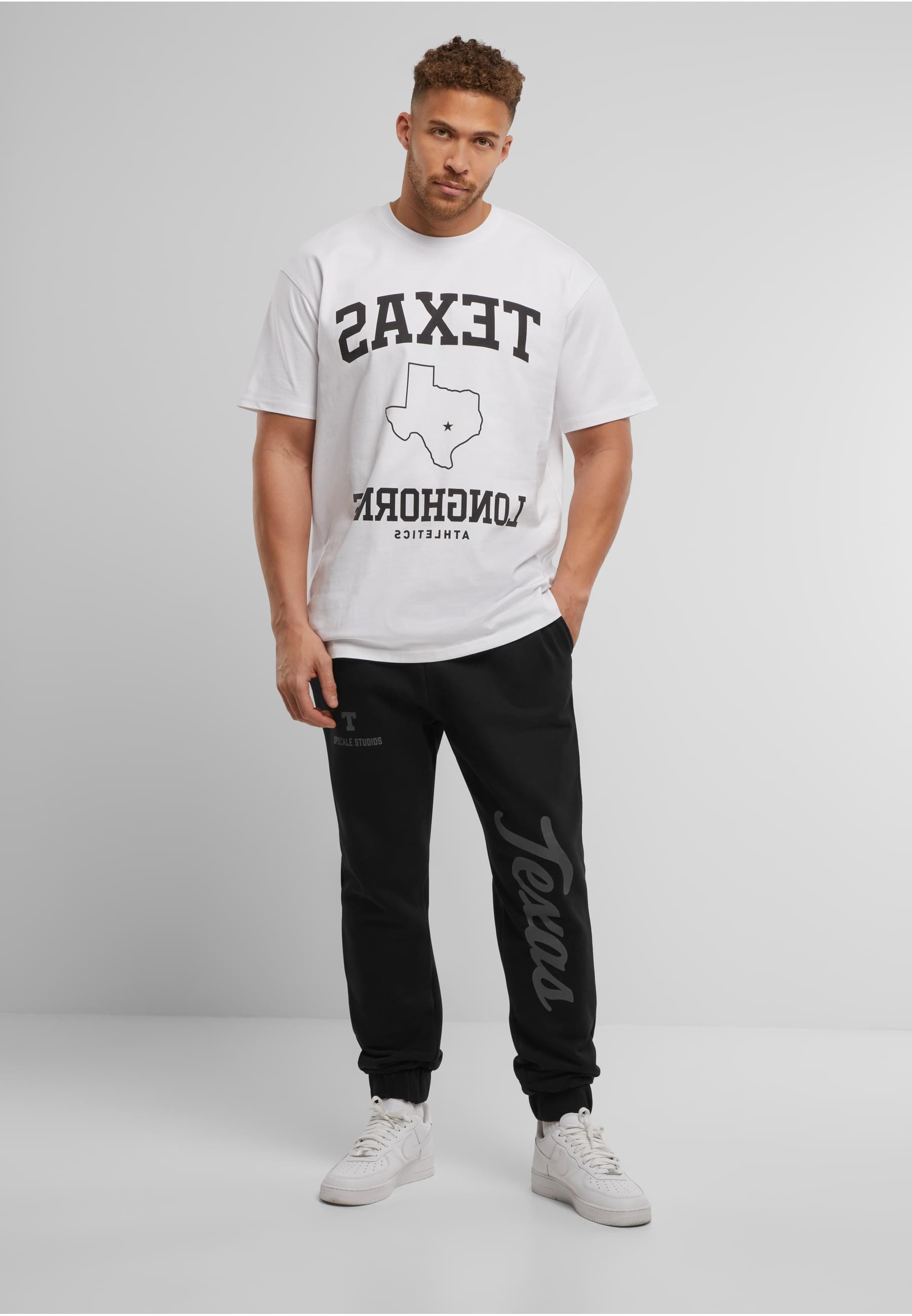 Upscale by Mister Tee T-Shirt »Upscale by Mister Tee Texas Longhorns Mirrored Oversize Tee« 1 Stk.