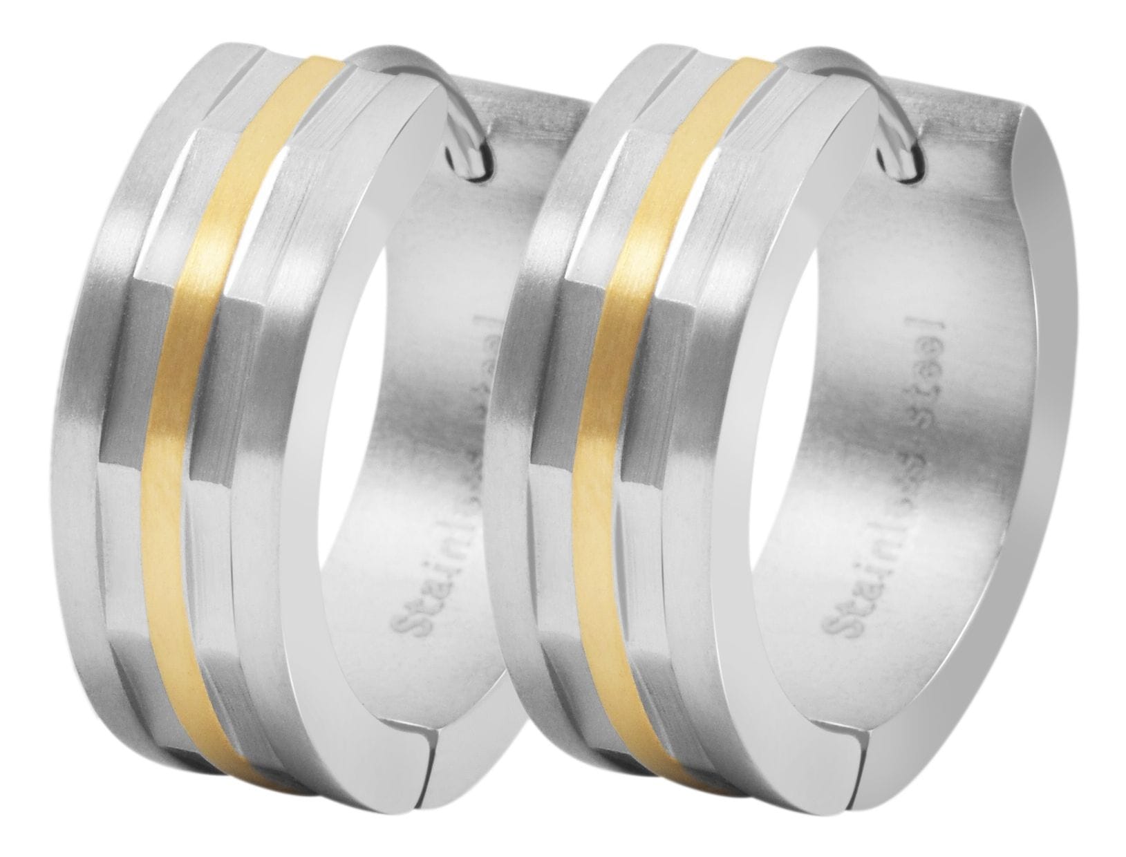 Adelia´s Klappcreolen »Damen Ohrringe – Klappcreole aus Edelstahl« Geschenkidee: zeitlos und vielseitig