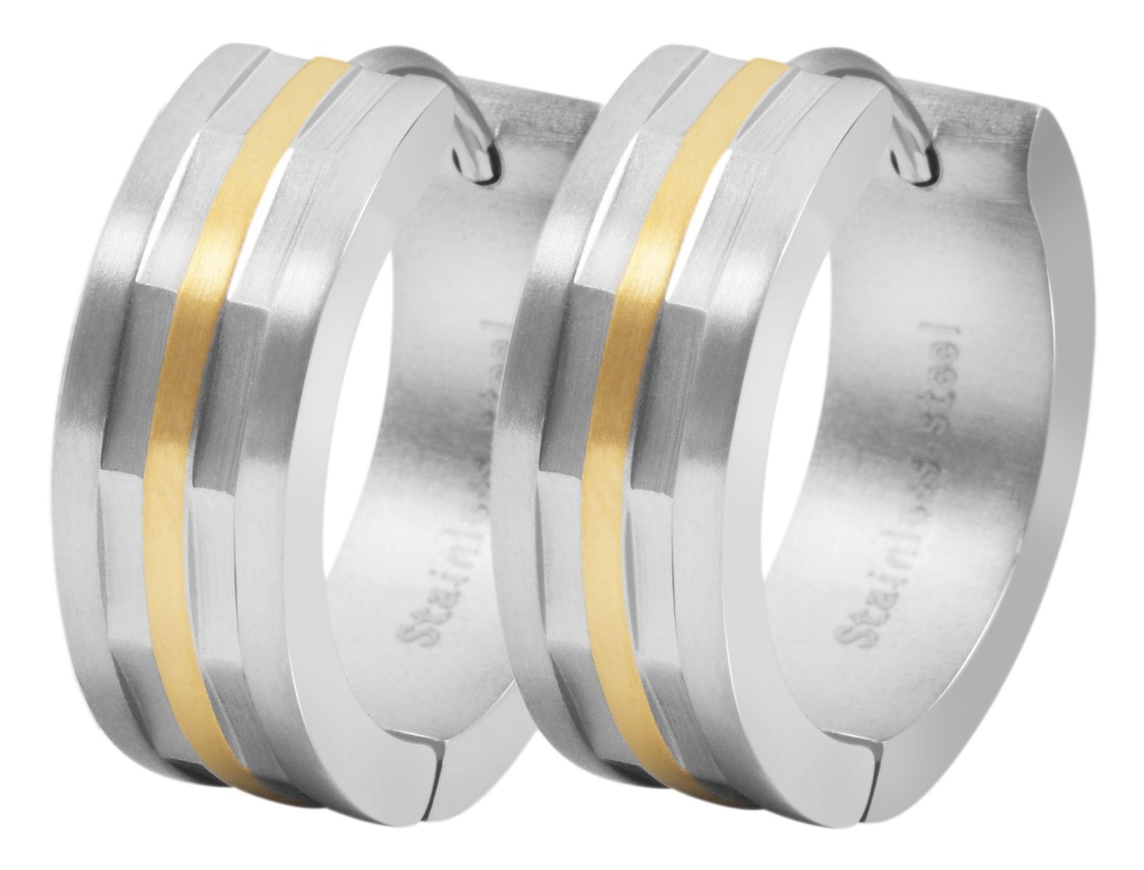 Adelia´s Klappcreolen "Damen Ohrringe – Klappcreole aus Edelstahl" Geschenk günstig online kaufen