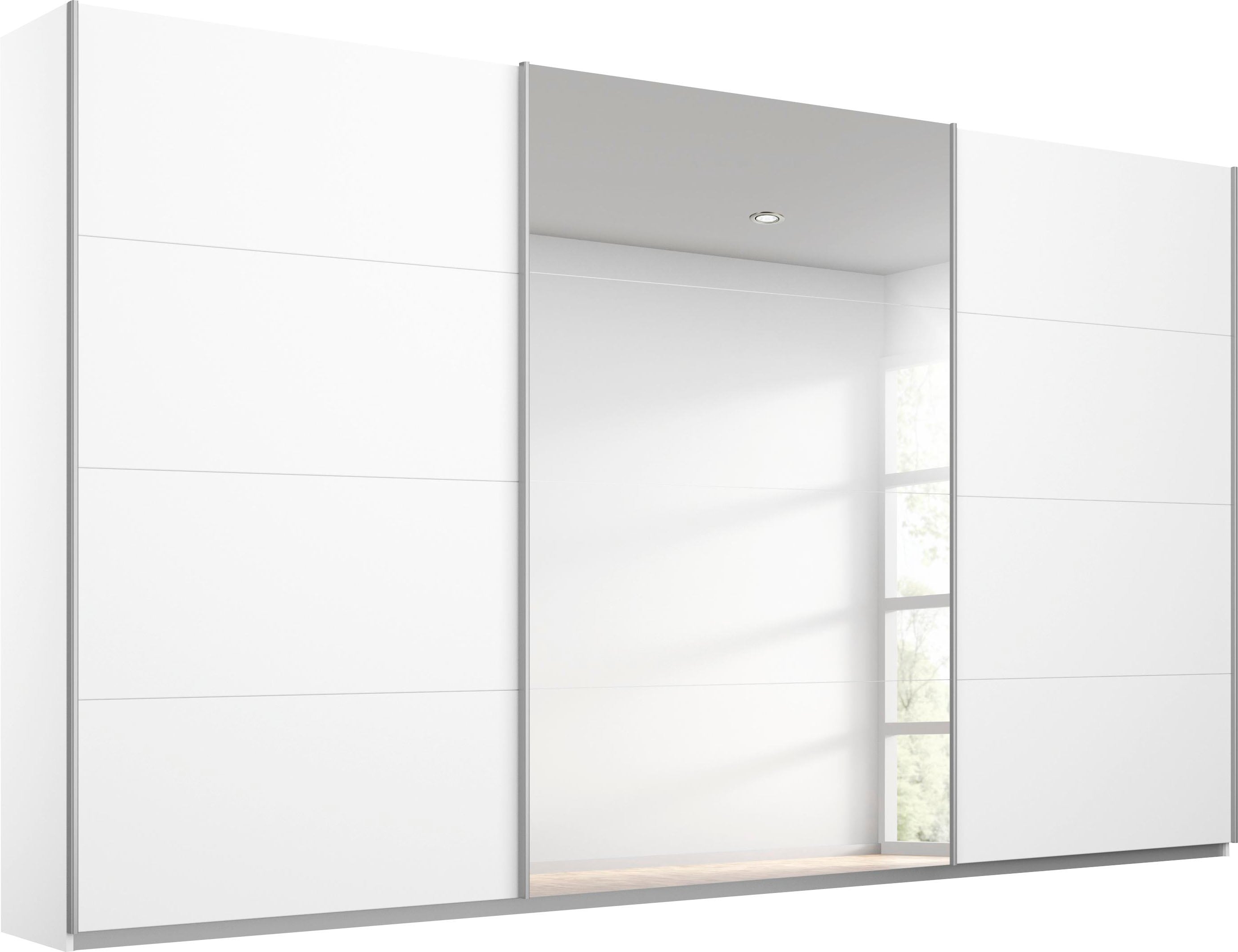 OTTO home 1100000002199 "Mehrzweckschrank Aktenschrank Möbel Mietswohnung Schlafzimmer TOMA" Breiten 203/271/315/360 cm, Höhen 210/229 cm, inkl. Regaleinsatz sowie zusätzlichen Einlegeböden MADE IN GERMANY