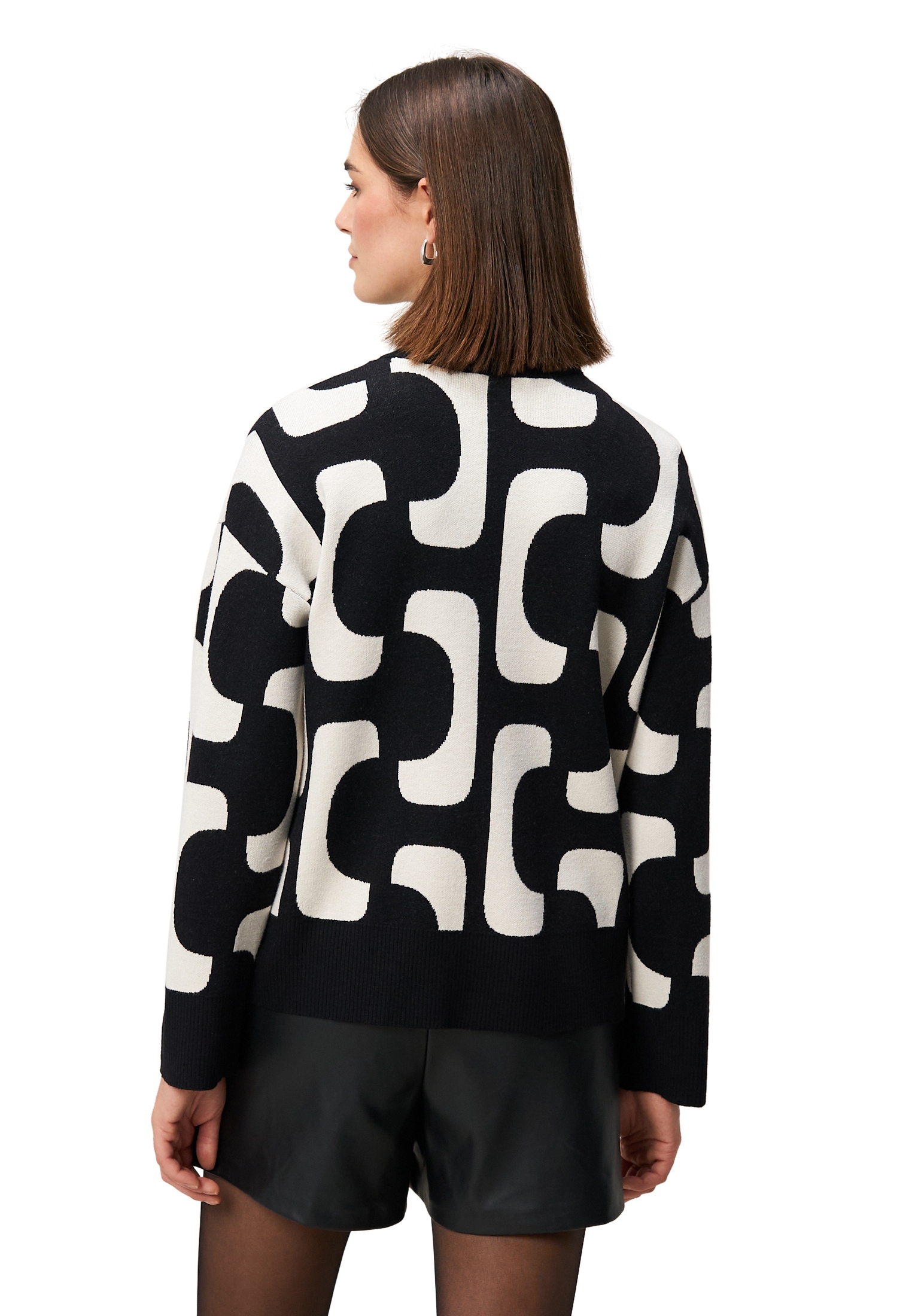 Zero Strickpullover »Damen mit Strickmuster« 1 Stk. Plain/ohne Details