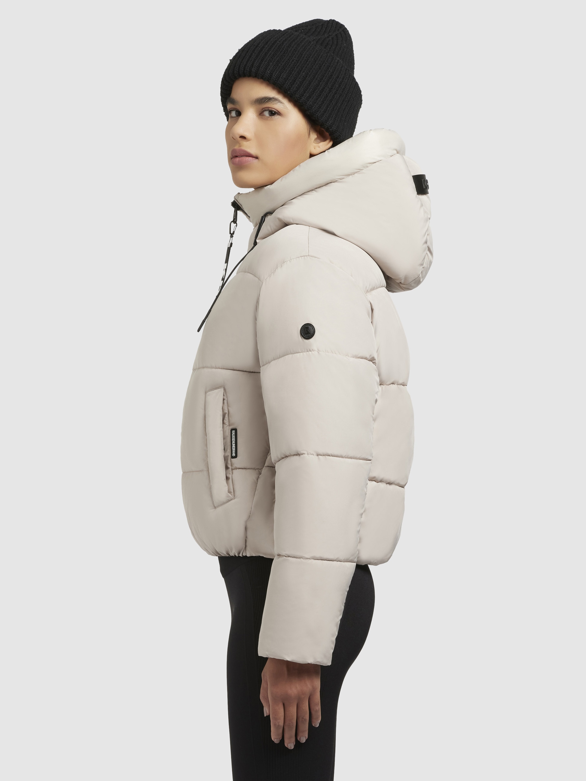 khujo Steppjacke »ELIDA«, mit Kapuze