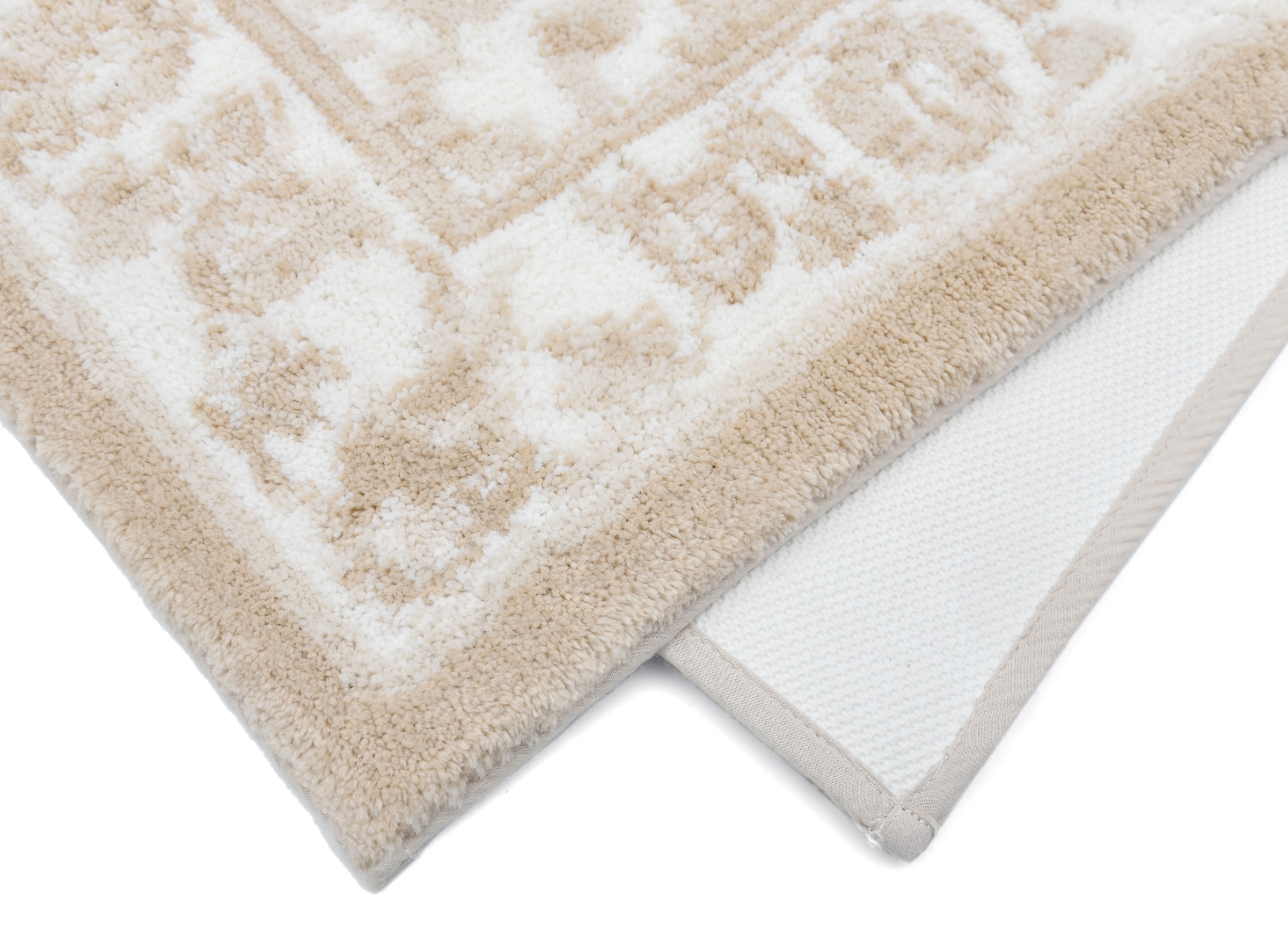 OTTO home Badematte »Oriental, Badvorleger, Badezimmer Teppich, Duschvorleger« Höhe 18 mm rutschhemmend beschichtet schnell trocknend Badteppich, Orient-Optik