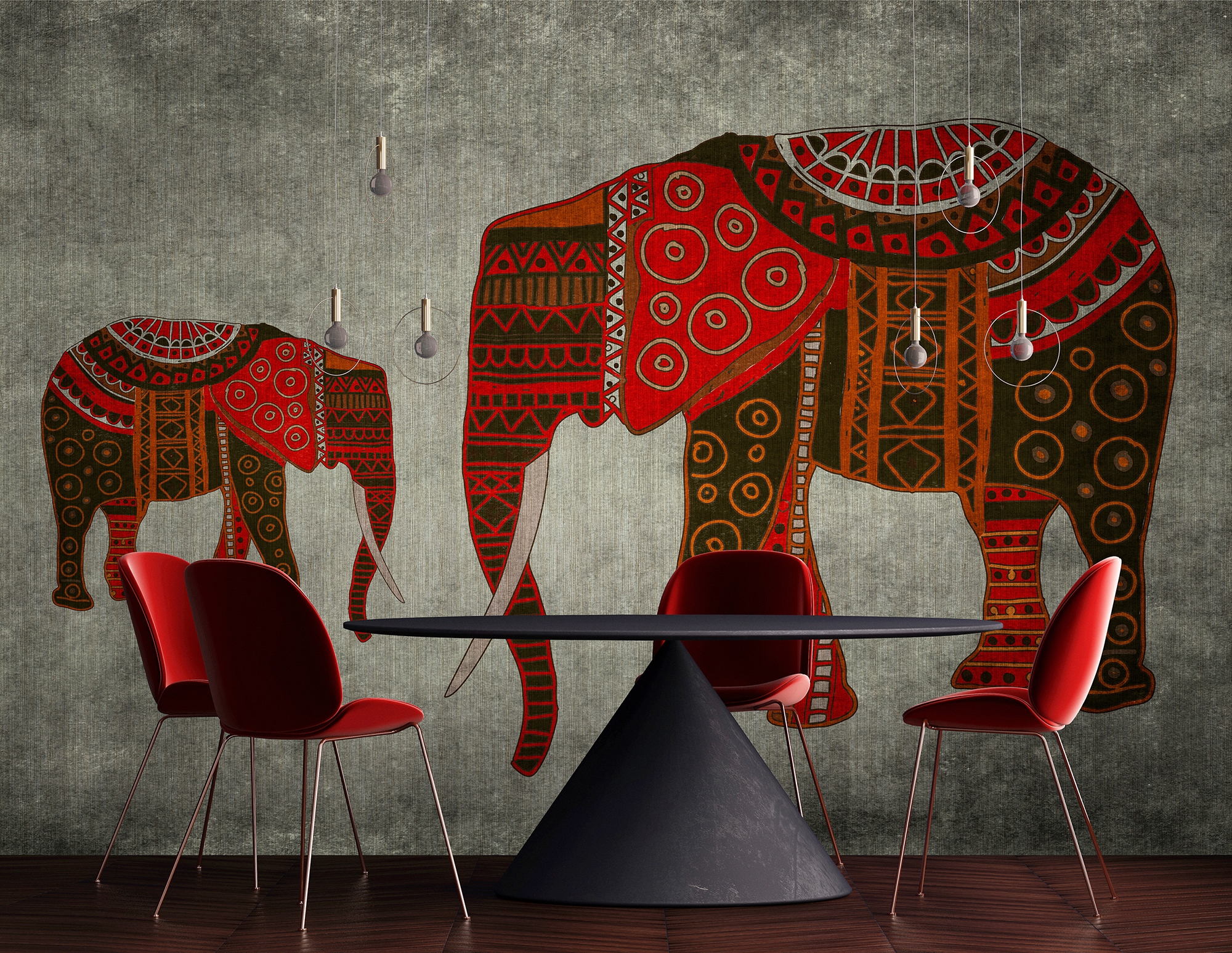 living walls Fototapete »Walls by Patel Nairobi«, Vlies, Wand