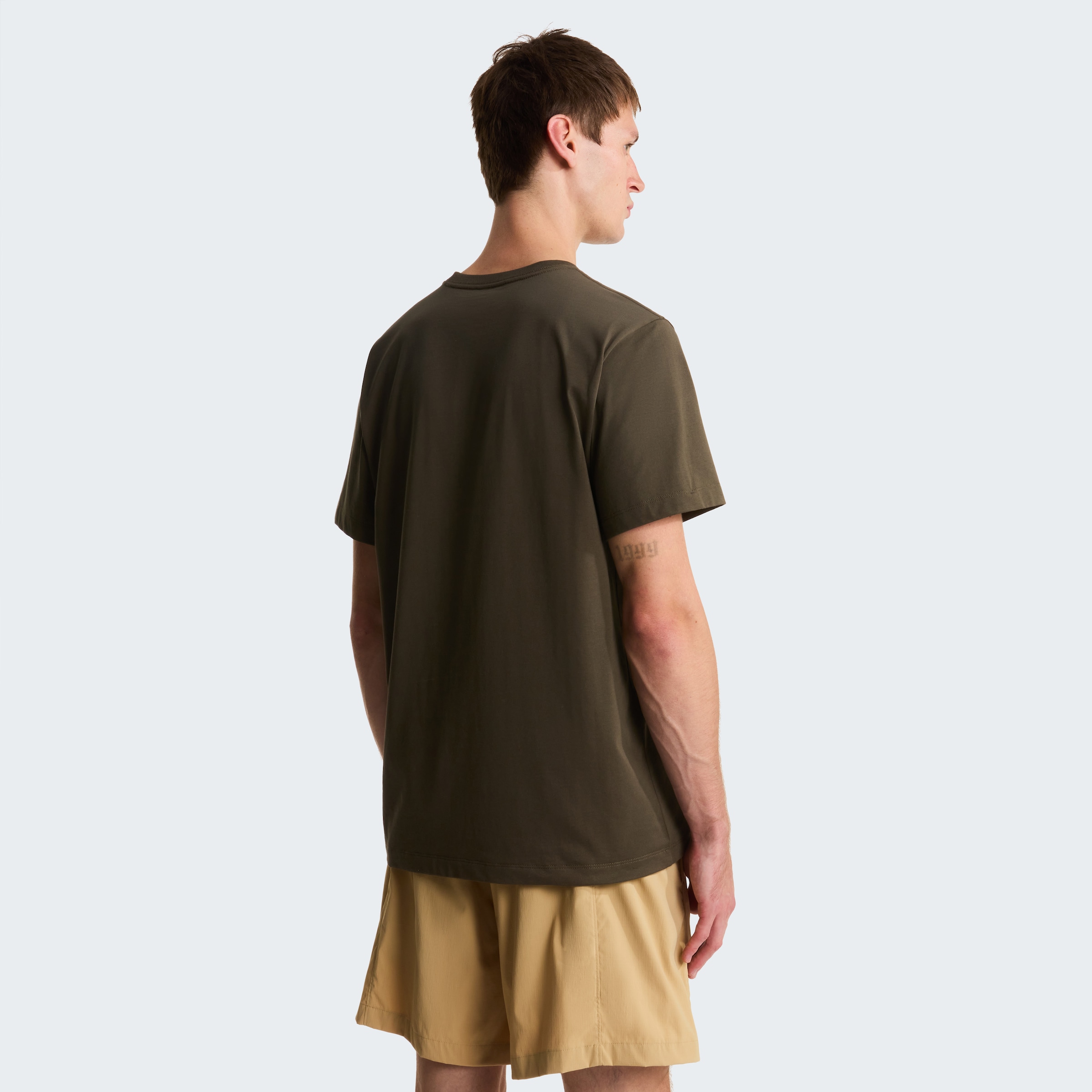 The North Face T-Shirt »M EVOLUTION SIMPLE DOME REGULAR SHORT SL« 1 tlg. mit Kapuze, für Sport- und Outdoormode, aus Baumwolle, Kurzarm