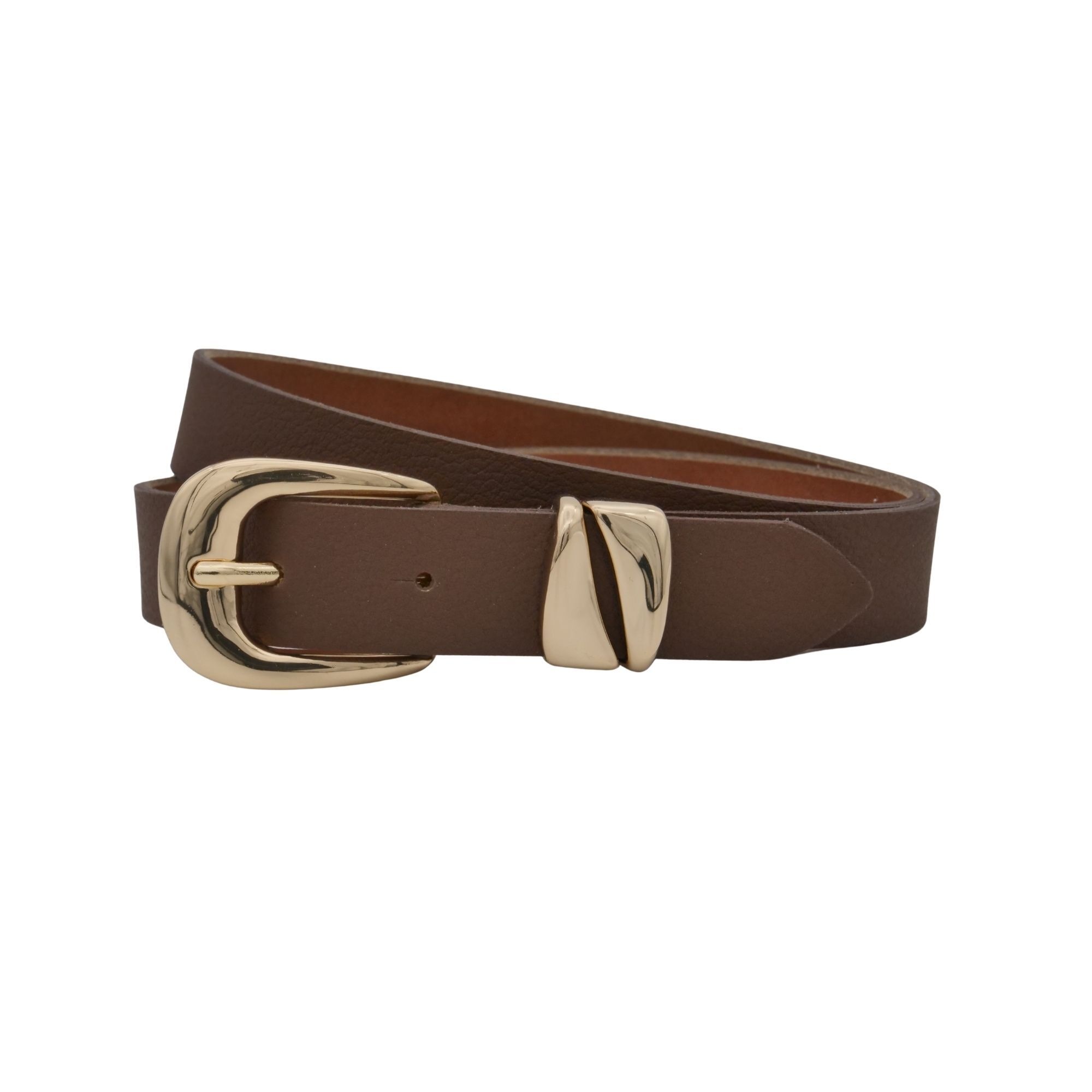 AnnaMatoni Ledergürtel "AnnaMatoni AnnaMatoni Damen Ledergürtel 2,5 cm breit mit"
