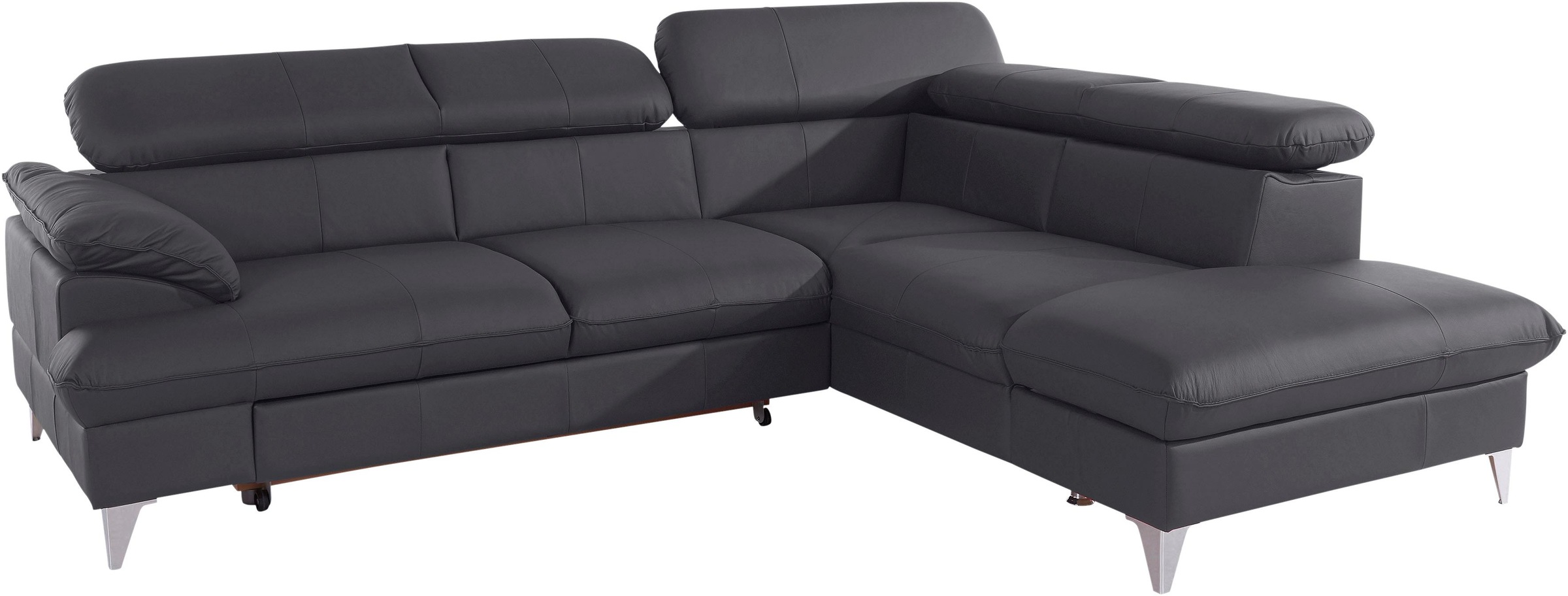 COTTA Ecksofa "Caluso L-Form", mit Kopfteilverstellung, wahlweise mit Bettf günstig online kaufen