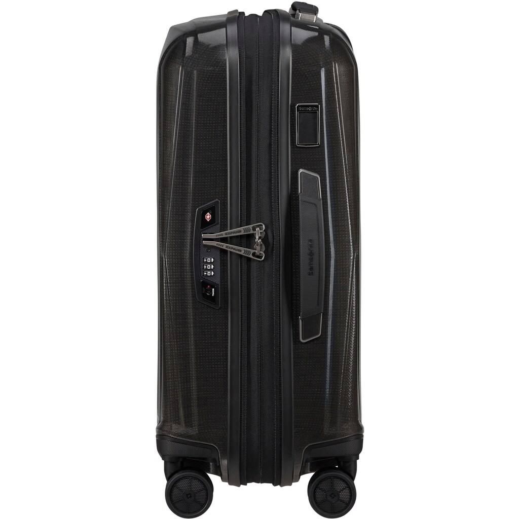 Samsonite Hartschalen-Trolley »Major-Lite, black, 55 cm«, 4 Rollen