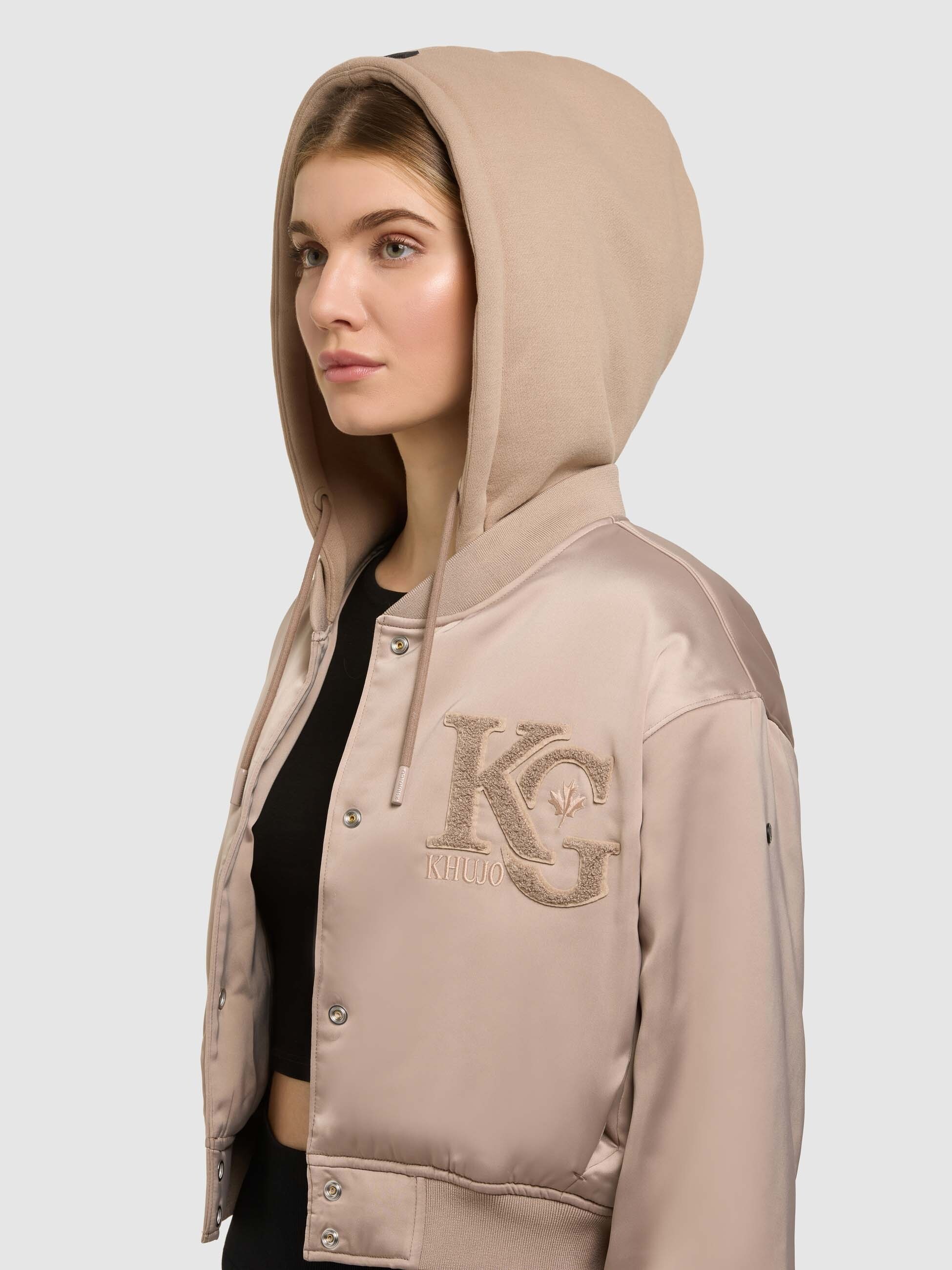 khujo Blouson »CHANI« mit Kapuze